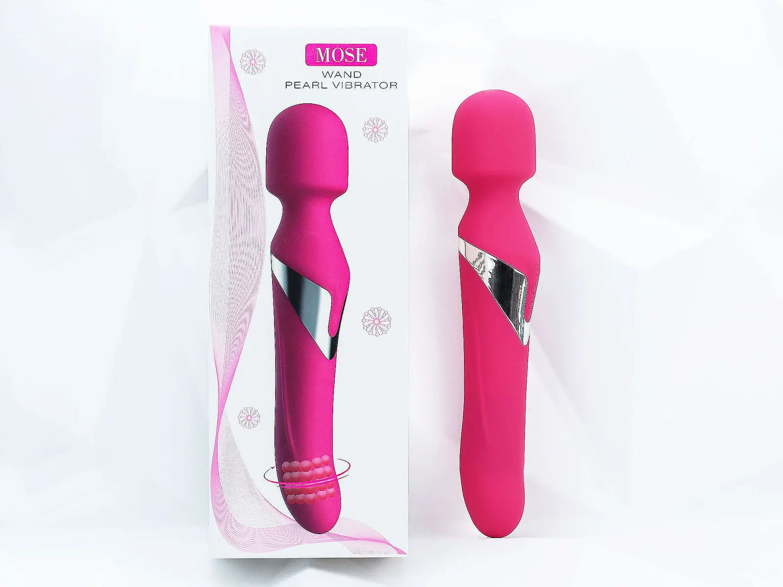 Máy massage điểm G 2 đầu xoay bi Mose pin sạc