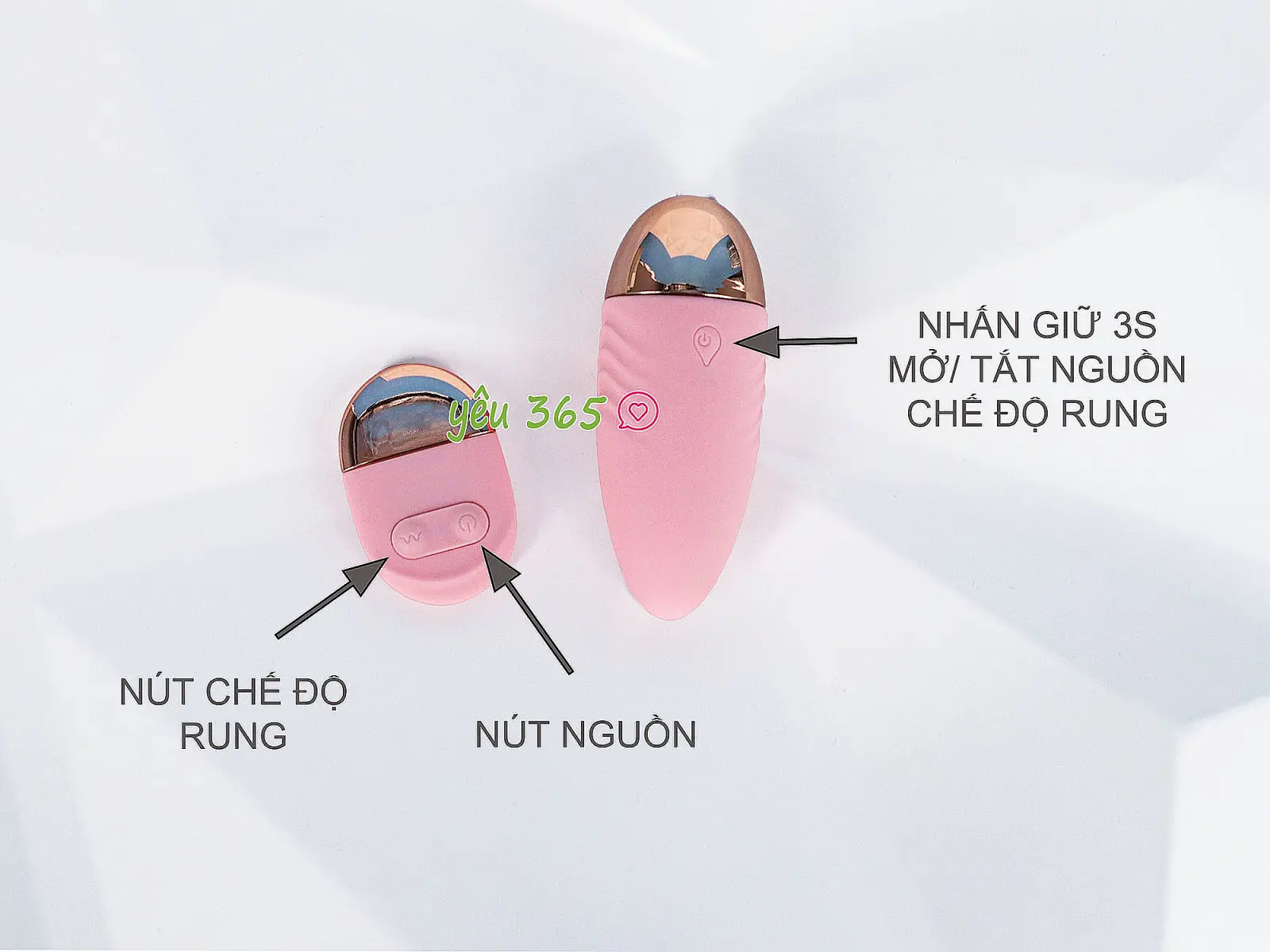 Trứng rung đa tần cao cấp Spark of Love