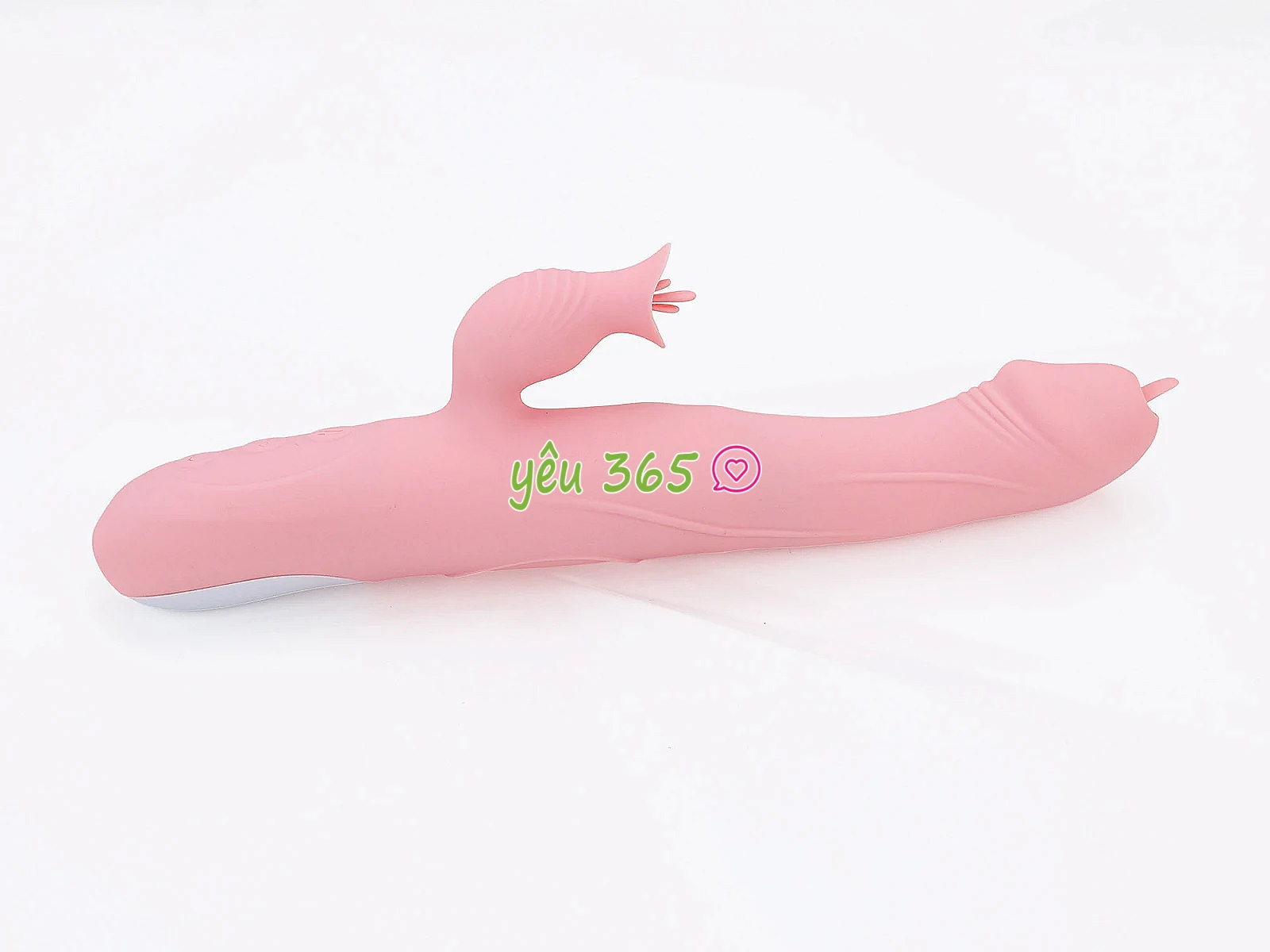 Dương vật giả đa năng Fairy Retractable Stick rung, co duỗi, lưỡi liếm, phát nhiệt