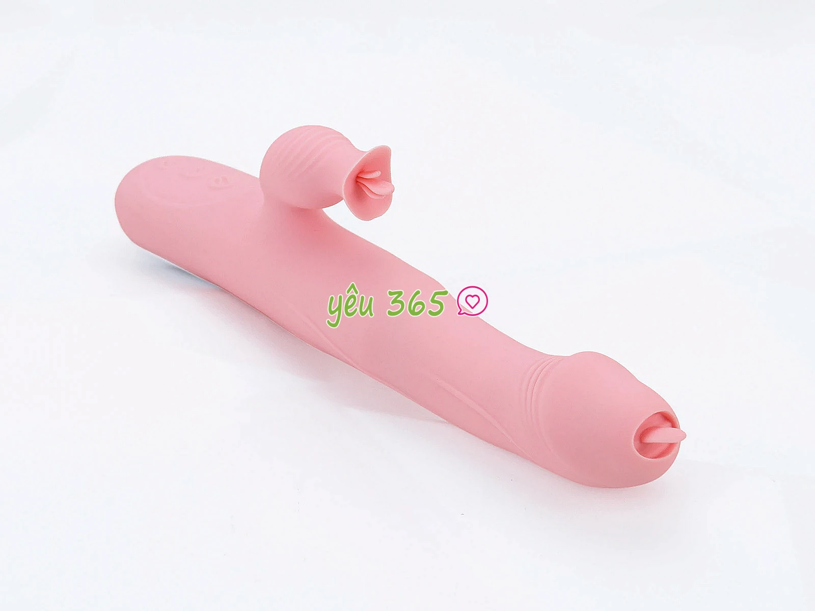 Dương vật giả đa năng Fairy Retractable Stick rung, co duỗi, lưỡi liếm, phát nhiệt