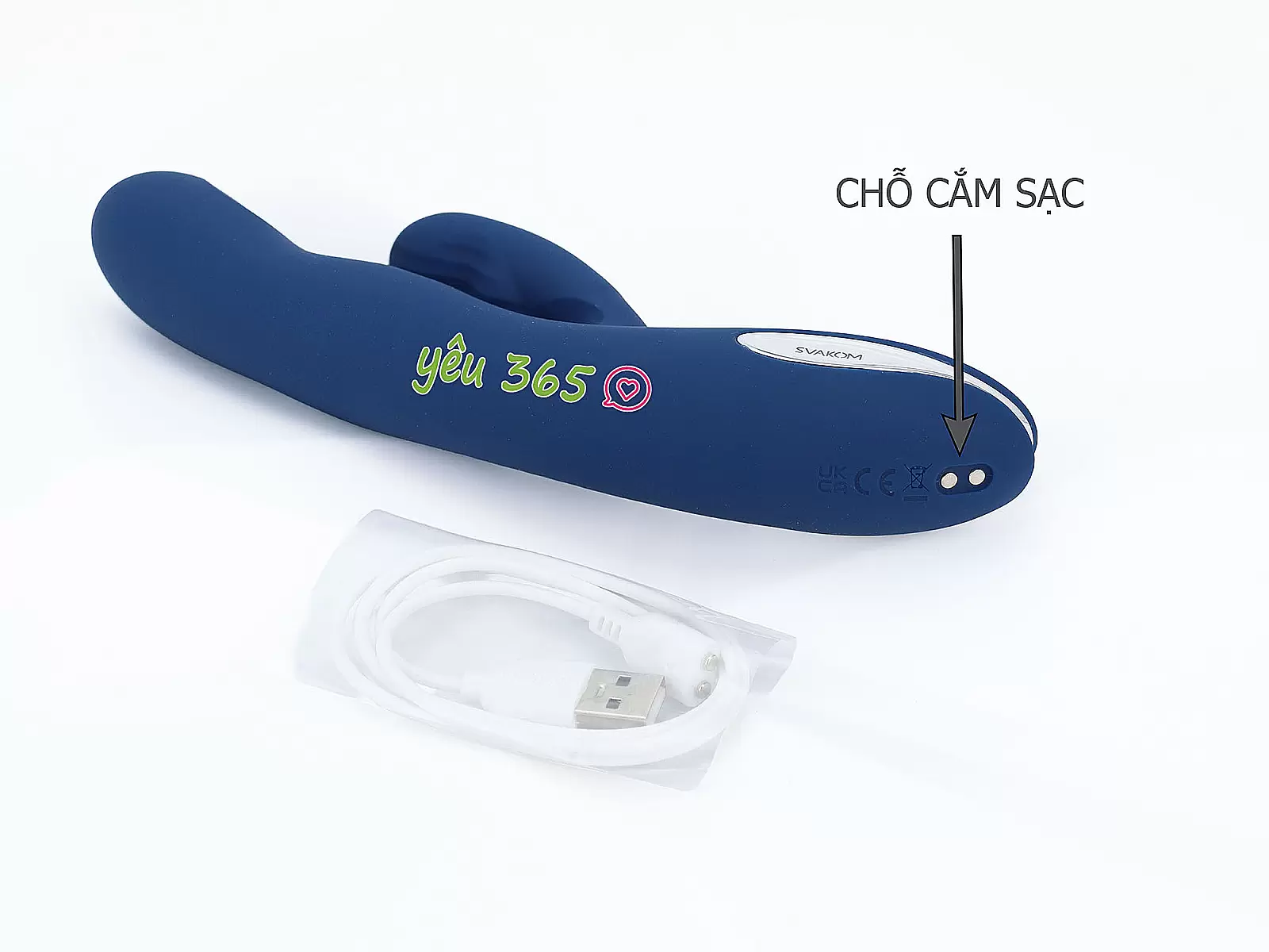 Máy mát xa điểm G Svakom Aylin rung bi xoay chuẩn USA