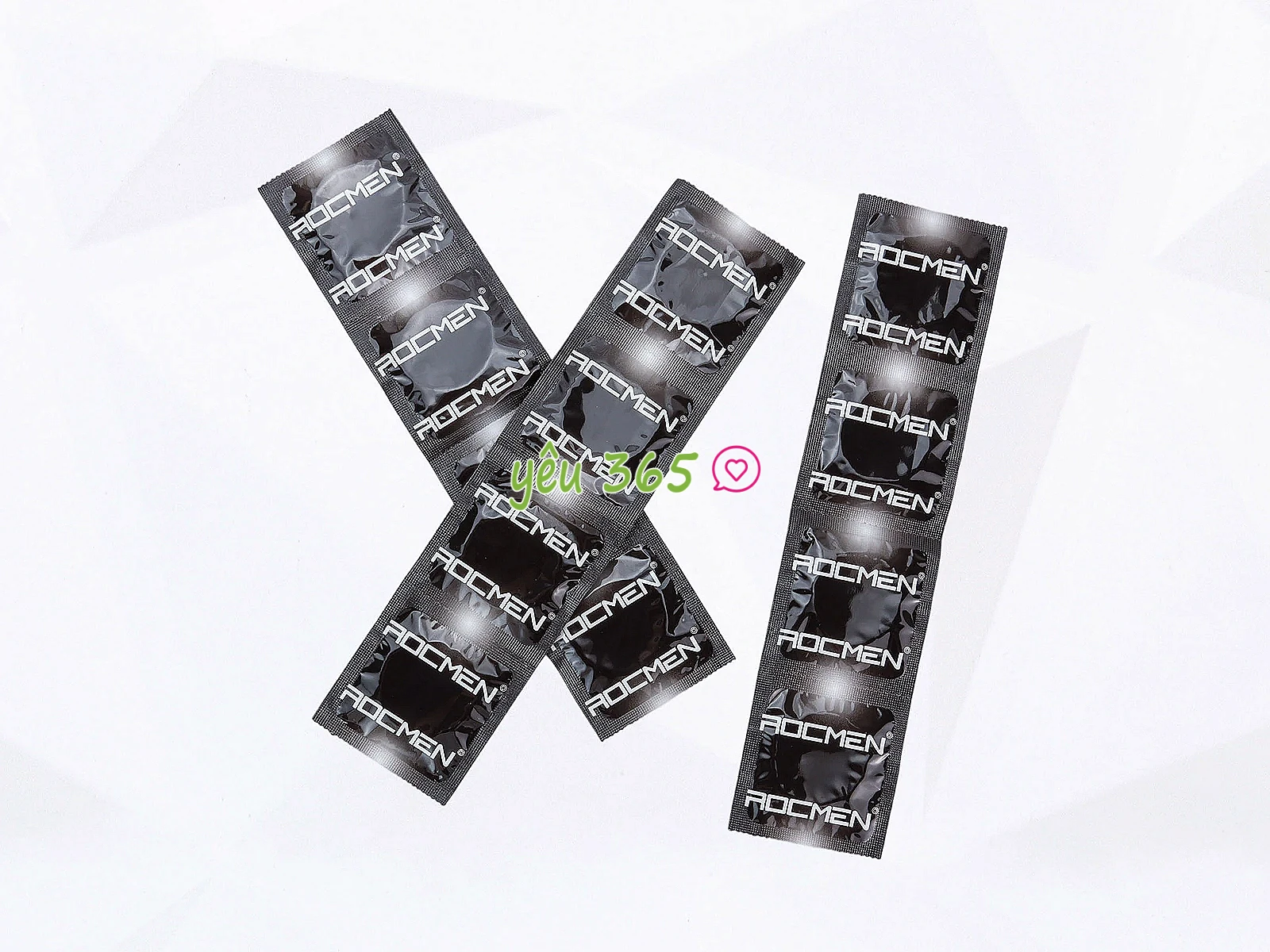 Bao cao su ROCMEN Long Shock trải nghiệm mạnh mẽ 4 trong 1