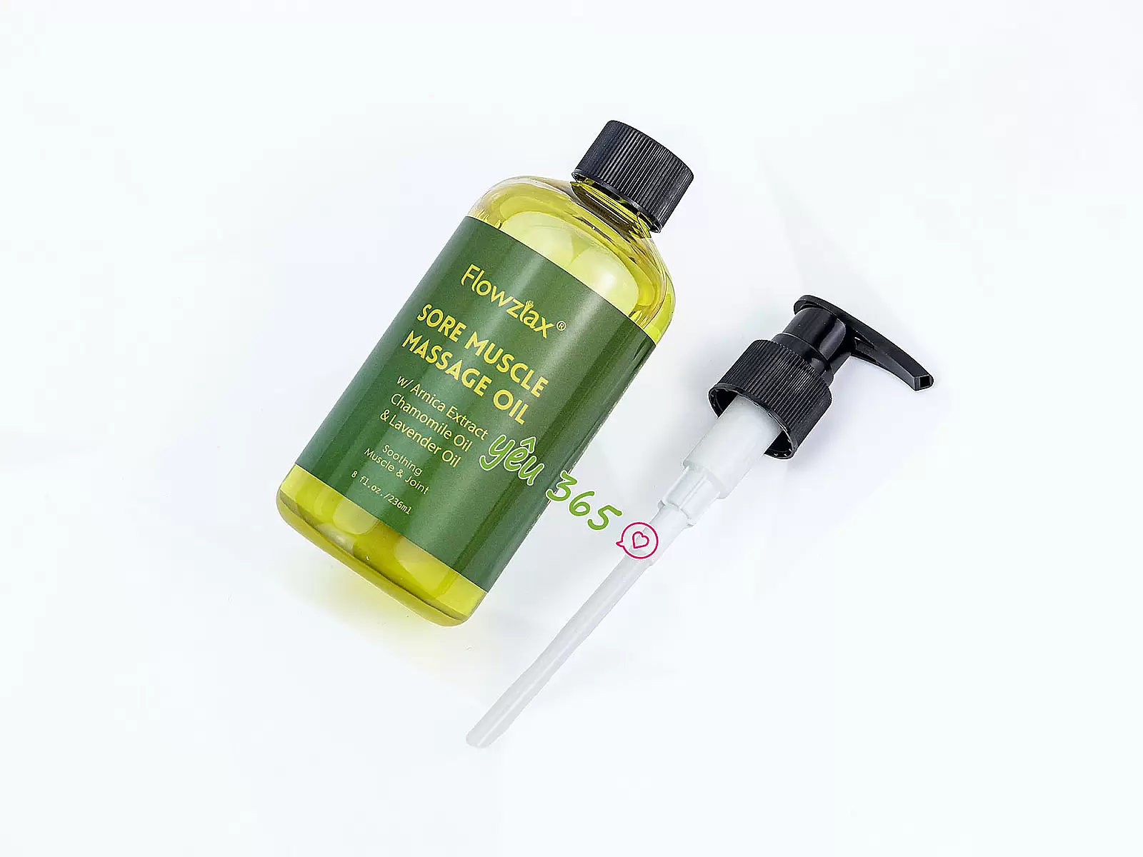 Dầu massage body Flowziax Sore Muscle giảm đau nhức và thư giãn cơ bắp
