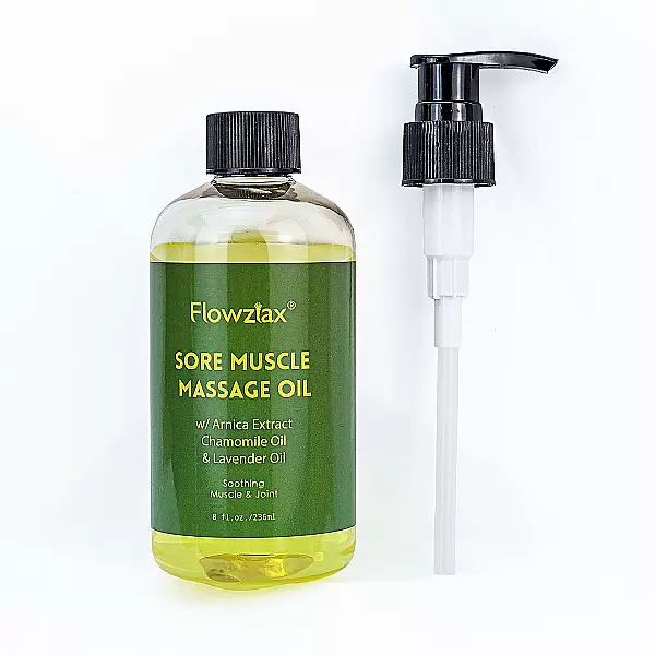 Dầu massage body Flowziax Sore Muscle giảm đau nhức và thư giãn cơ bắp