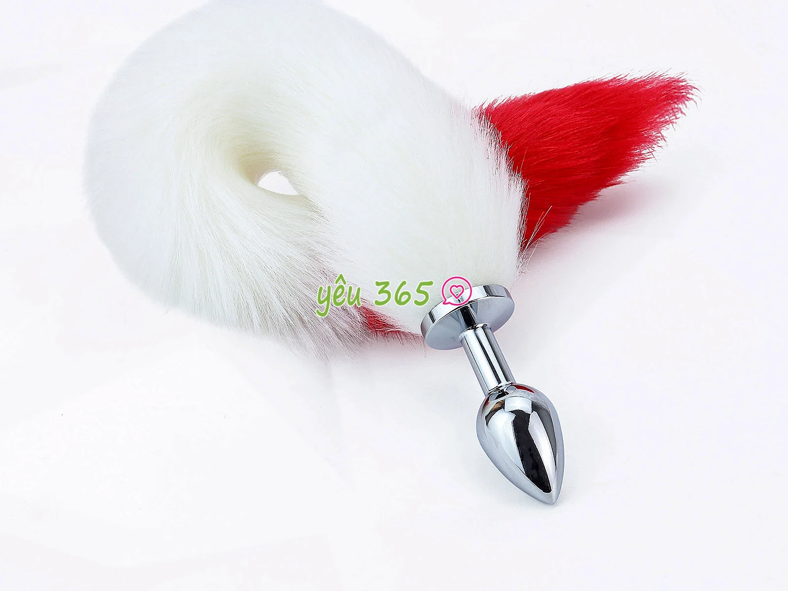 Đồ chơi kích hậu inox đuôi chồn 3 màu loại tốt
