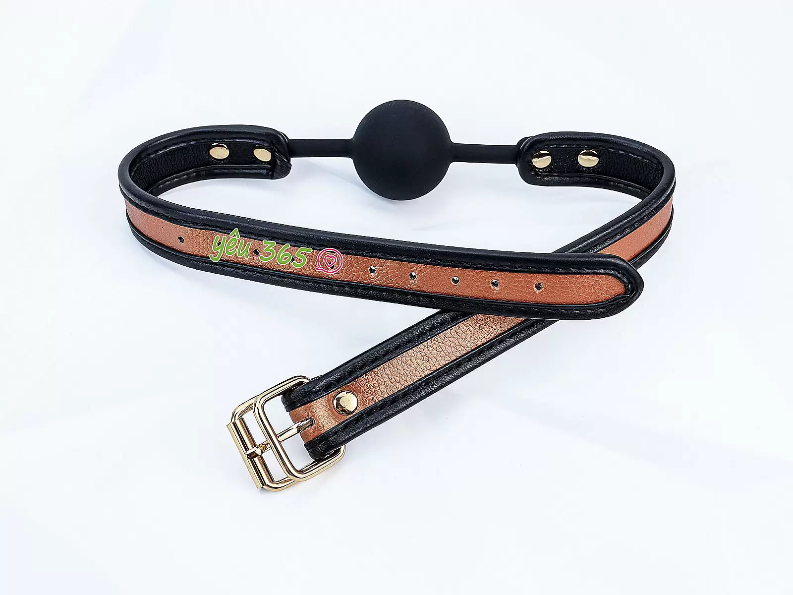 Đồ chơi bạo dâm khoá miệng silicon da 3 màu