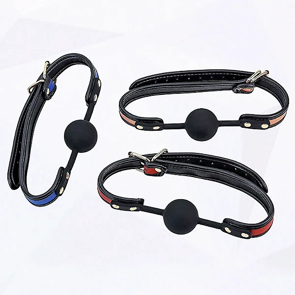 Đồ chơi bạo dâm khoá miệng silicon da 3 màu Luxury Fetish