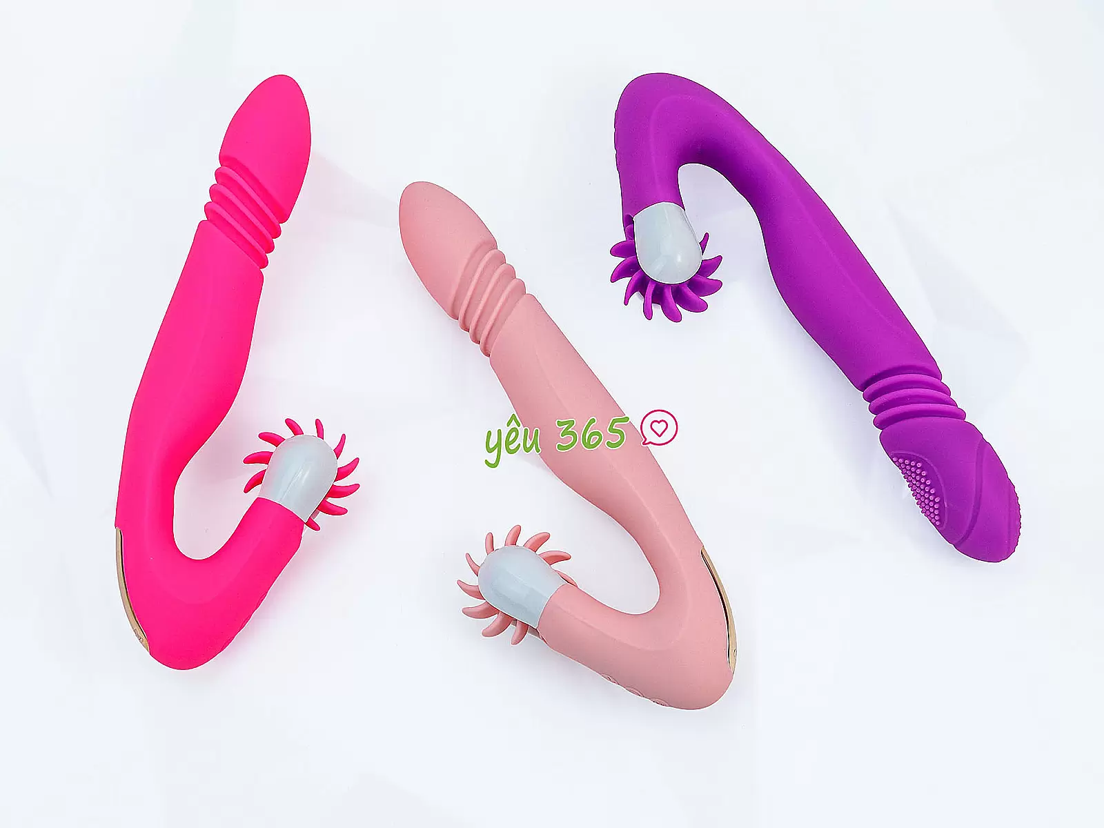 Lưỡi liếm điểm G Mannuo rung ngoáy 15 chế độ