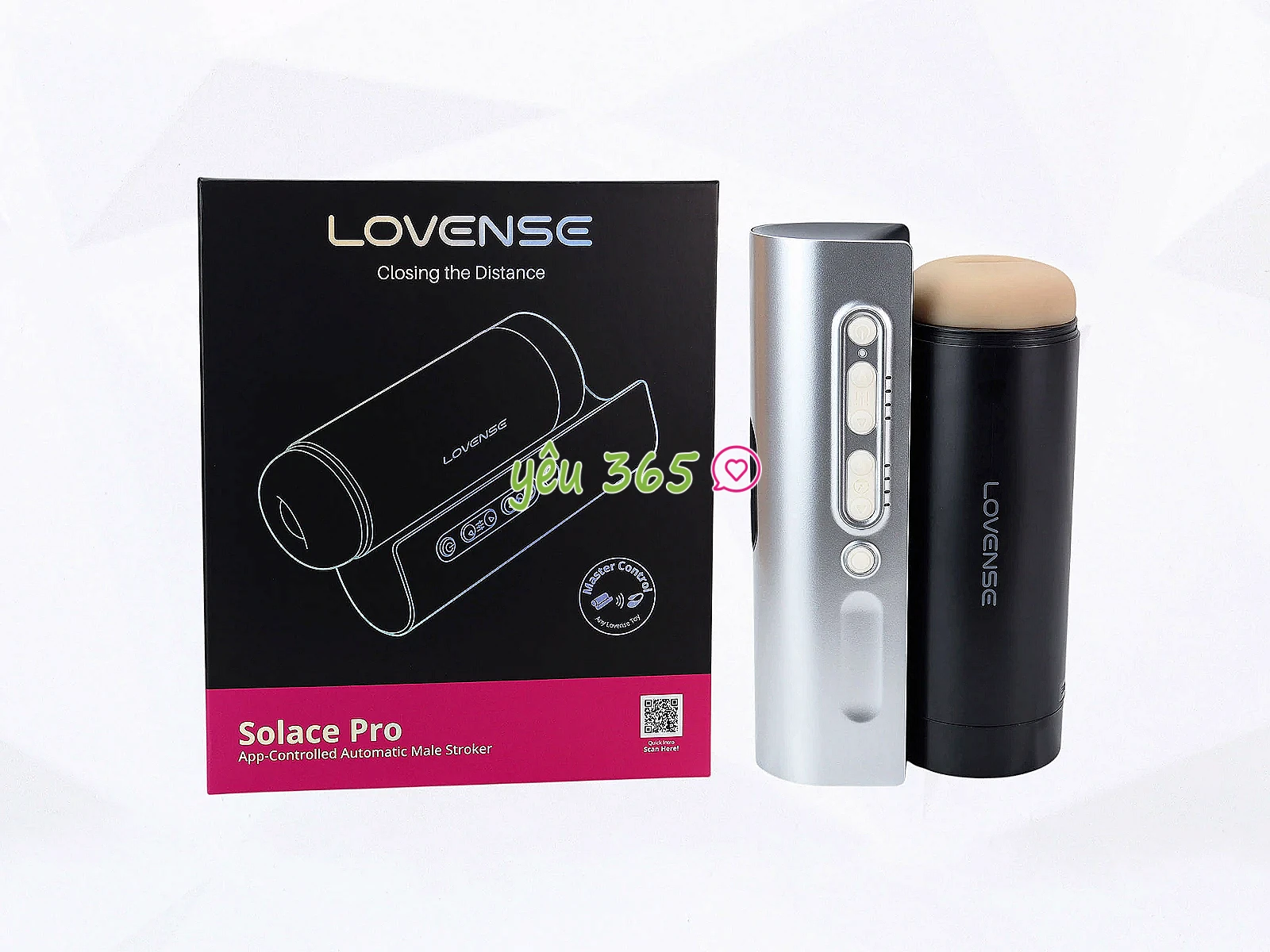 Máy thủ dâm nam tự động Lovense Solace Pro điều khiển qua App, thụt tự động
