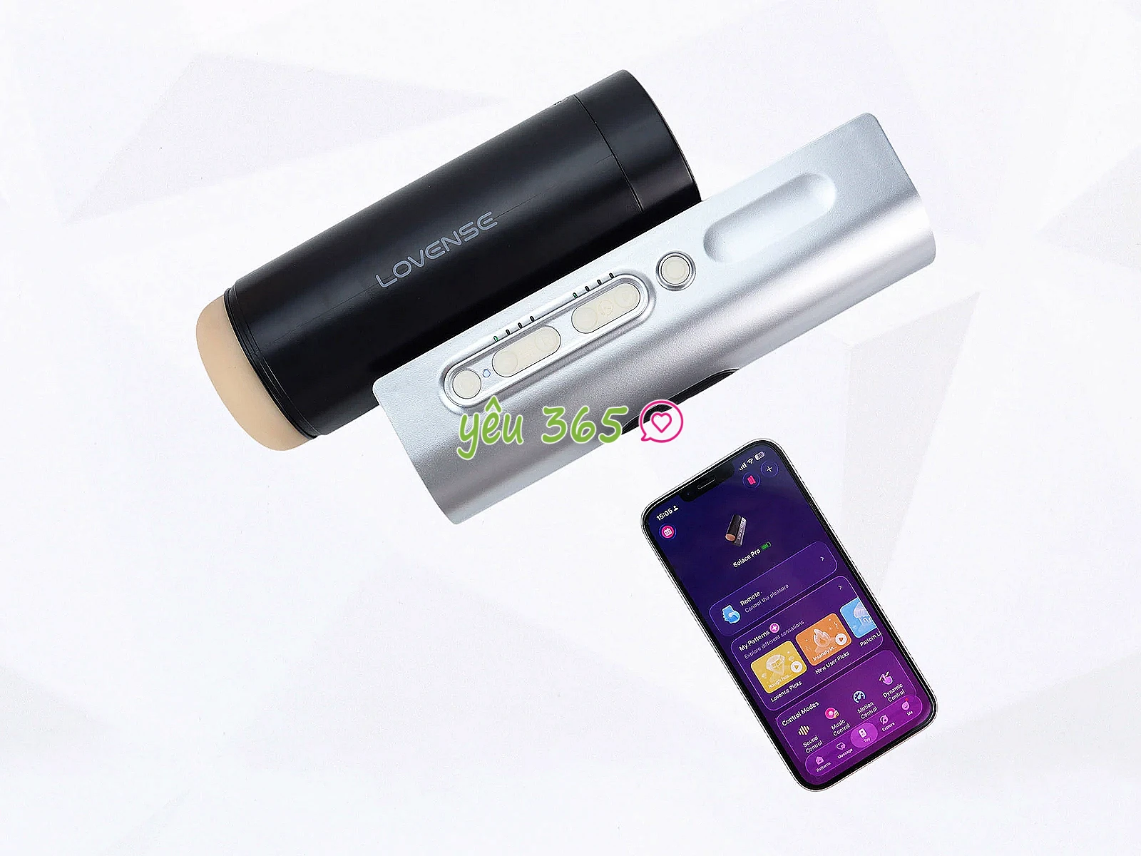 Máy thủ dâm nam tự động Lovense Solace Pro điều khiển qua App, thụt tự động