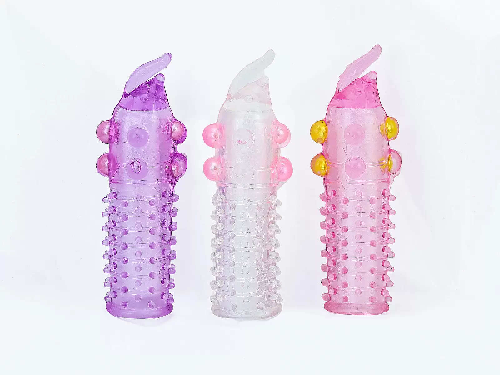 Bao cao su đôn dên gai bi 3 màu