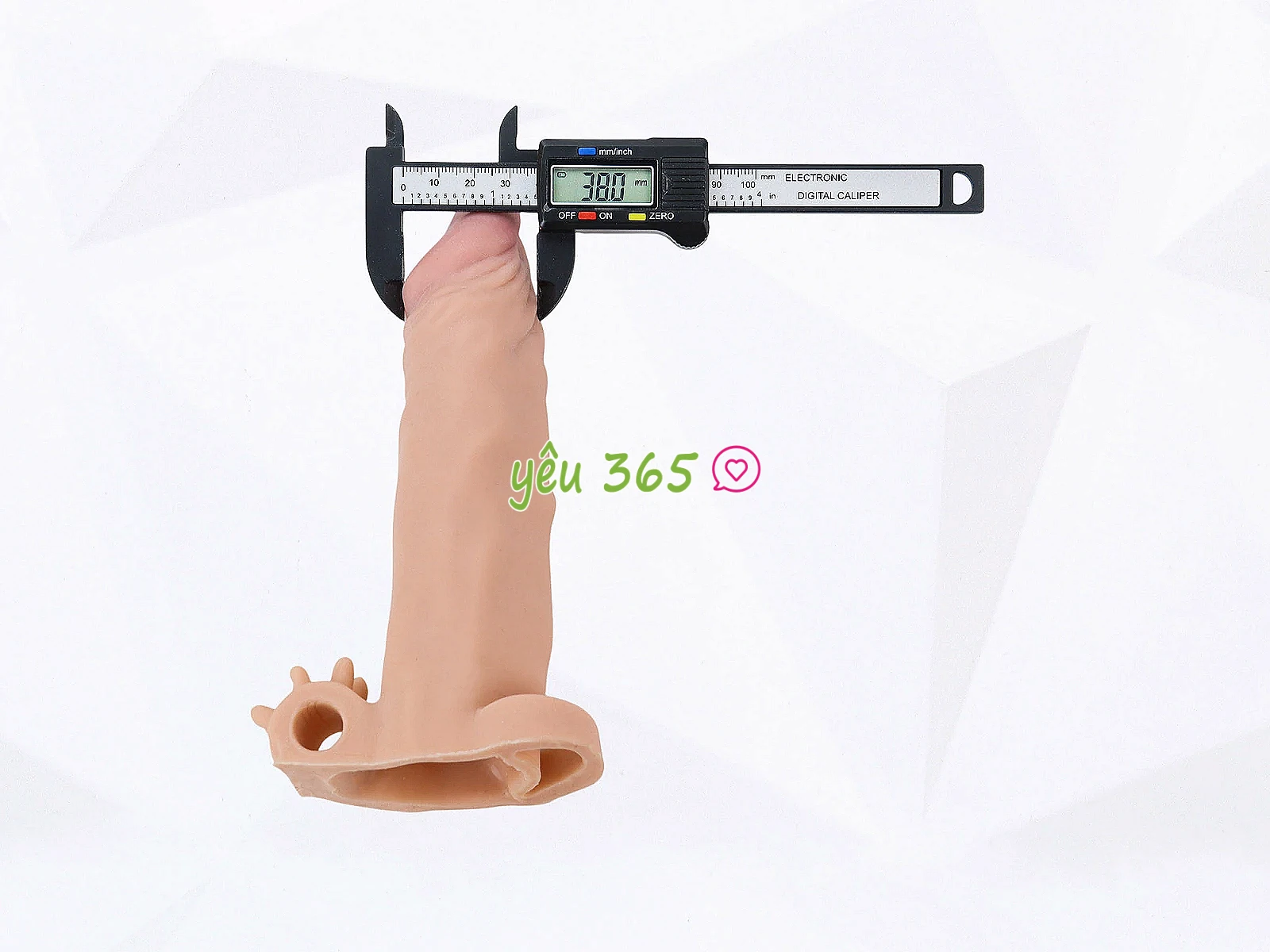 Bao cao su đôn dên có quai đeo Lovetoy X-Tender rung gốc