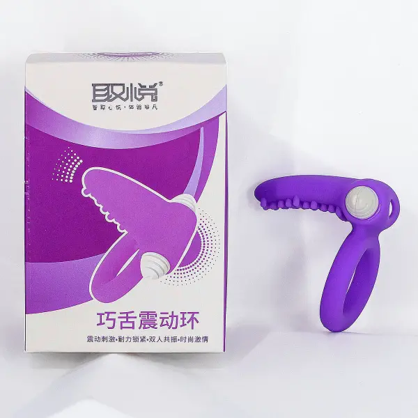 Vòng đeo dương vật rung lưỡi liếm