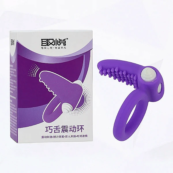 Vòng đeo dương vật rung lưỡi liếm