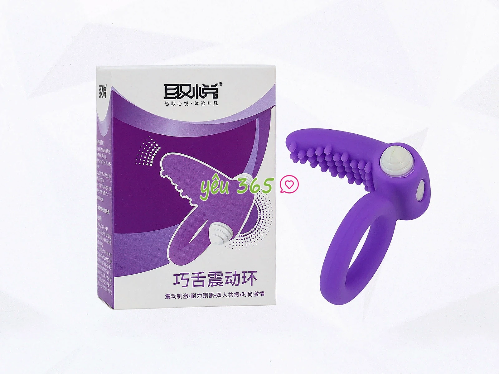 Vòng đeo dương vật rung lưỡi liếm