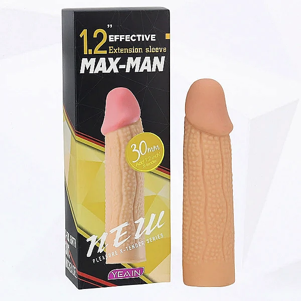 Bao cao su đôn dên Max Man gai tăng khoái cảm cho cuộc yêu