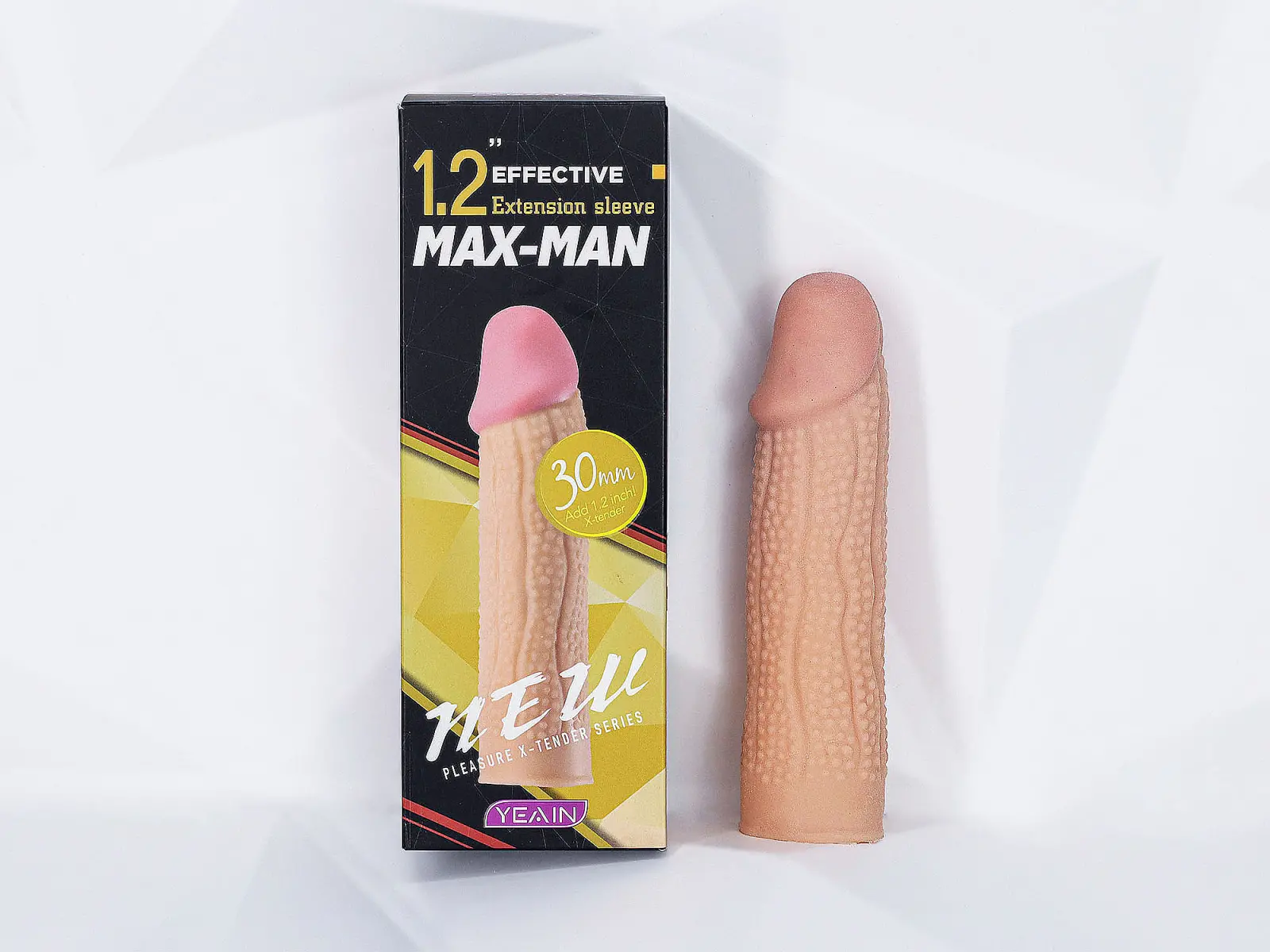 Bao cao su đôn dên Max Man gai tăng khoái cảm cho cuộc yêu