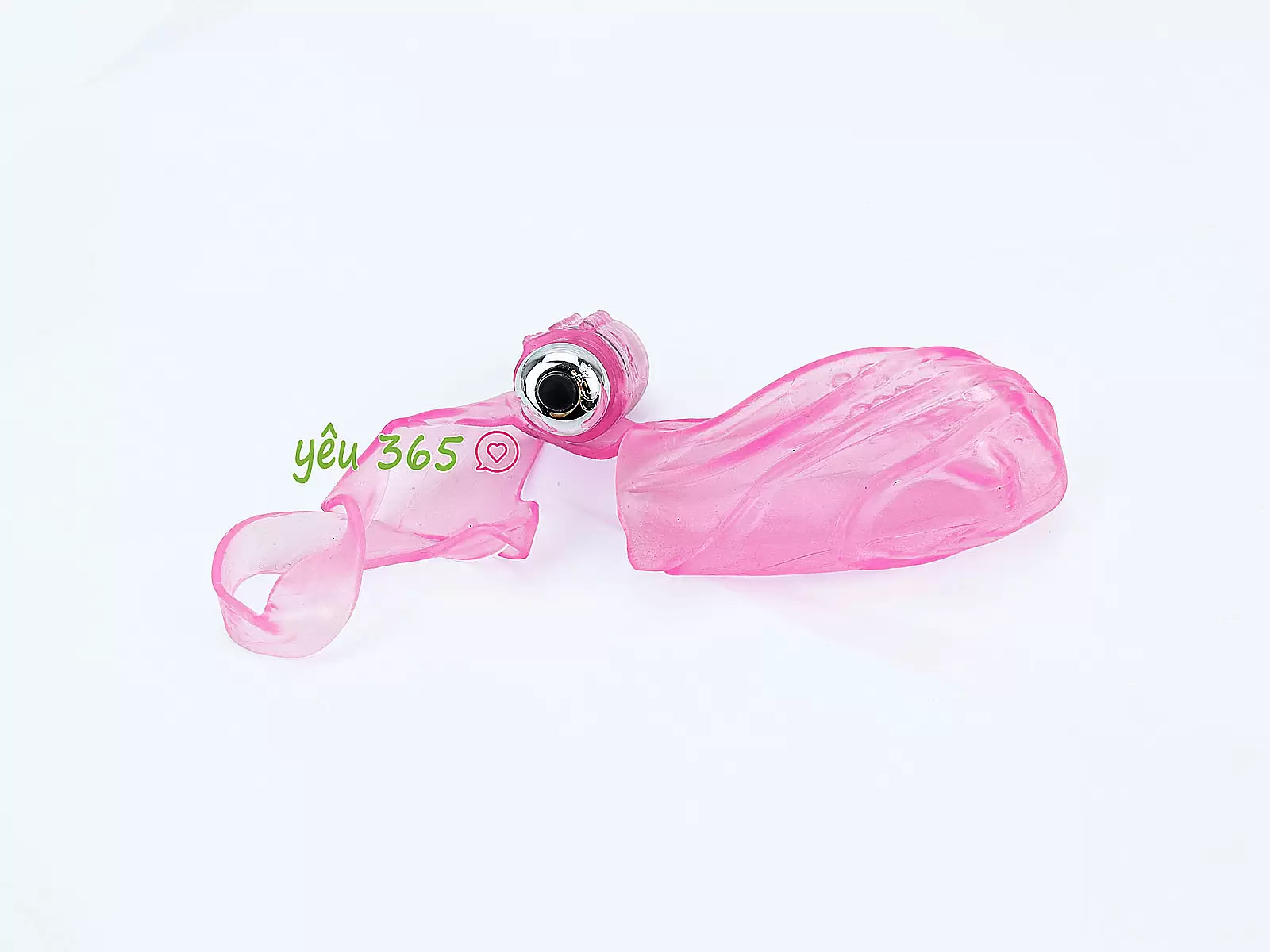 Bao silicone có rung đeo ngón tay kích thích vùng kín