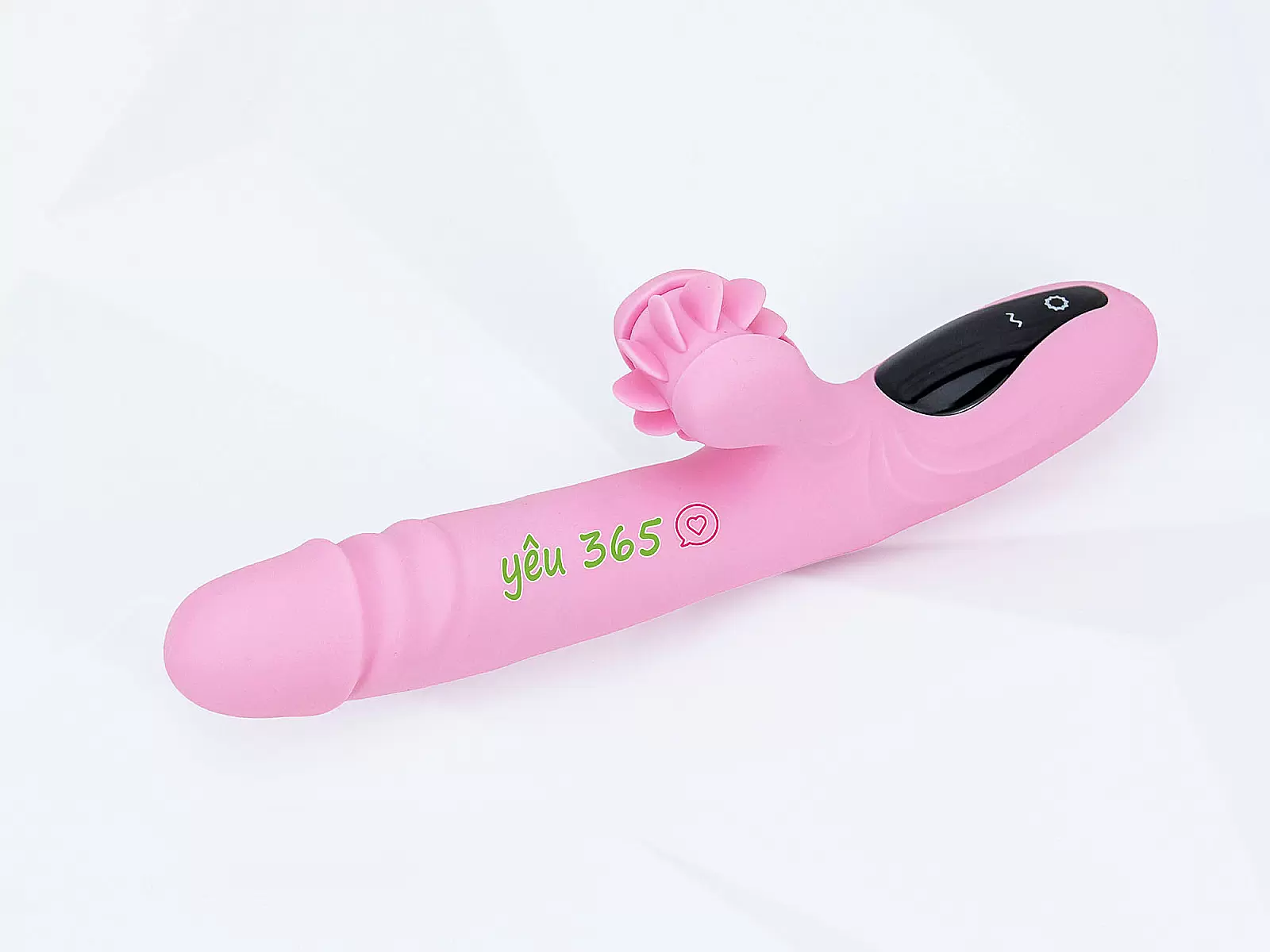 Máy massage Yeain Vibrators xoay – thụt – rung – liếm – sưởi ấm cảm ứng