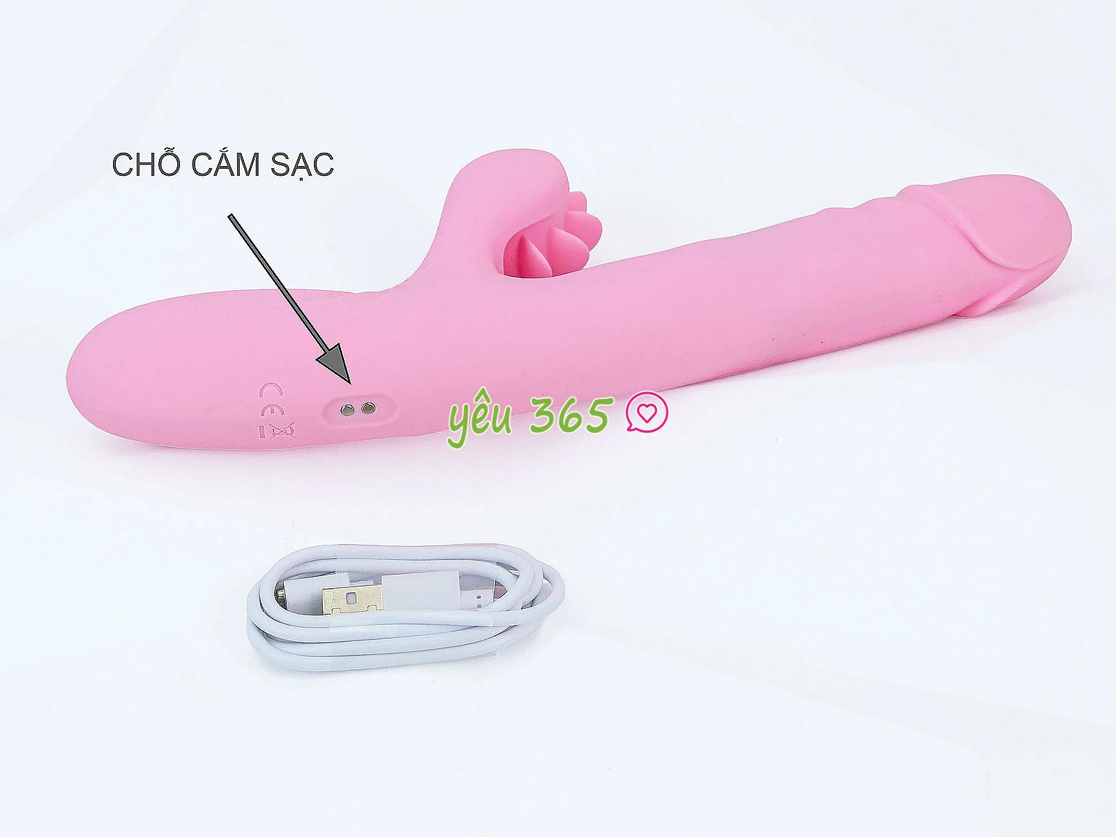Máy massage Yeain Vibrators xoay – thụt – rung – liếm – sưởi ấm cảm ứng