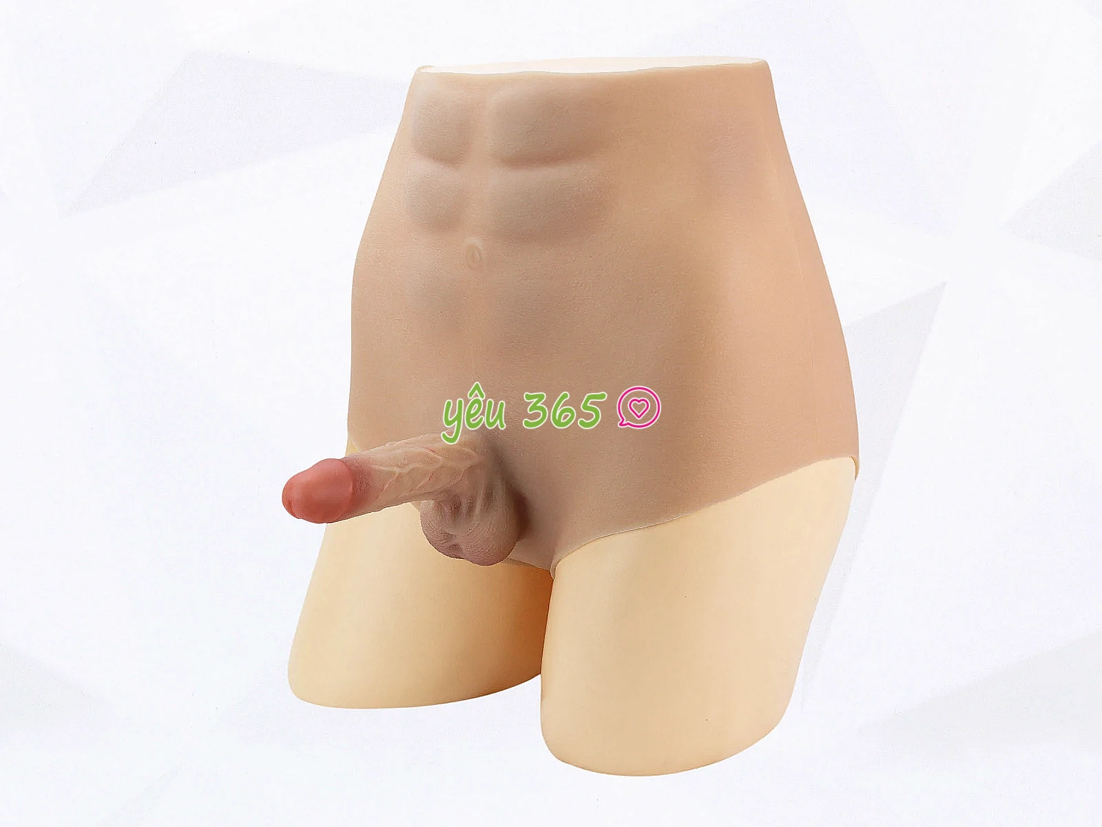 Quần dương vật giả size nhỏ đặc ruột siêu mềm có múi