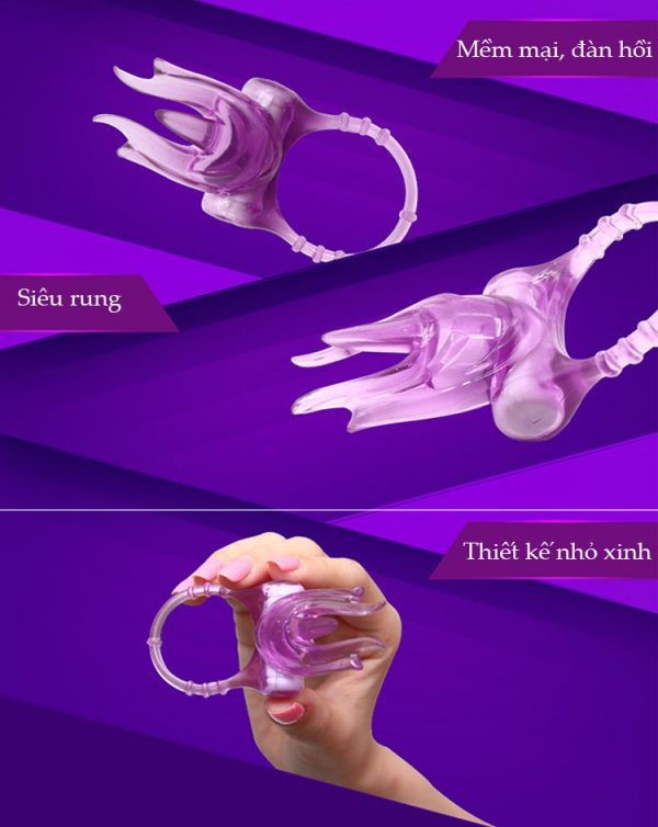 Vòng rung tình yêu cánh tiên Durex Play Bliss 4