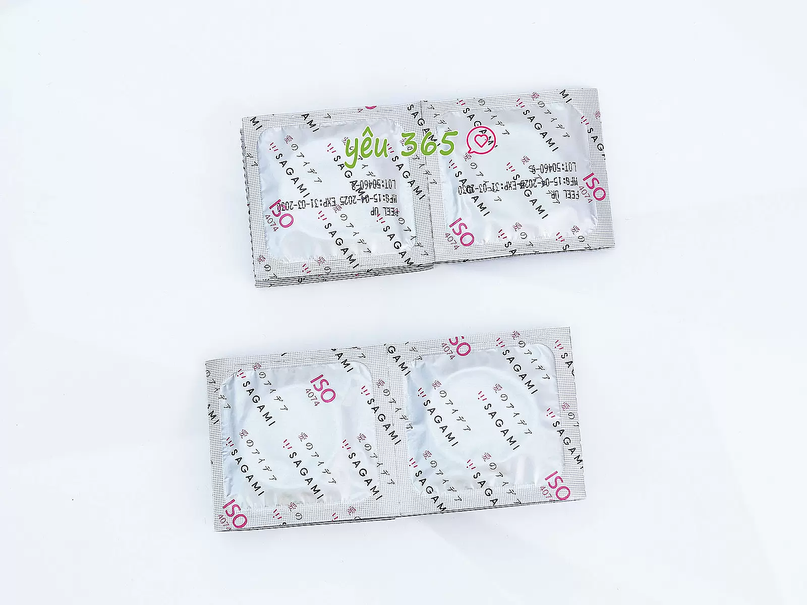 Bao cao su có gai Sagami Xtreme Feel Up 10 bao