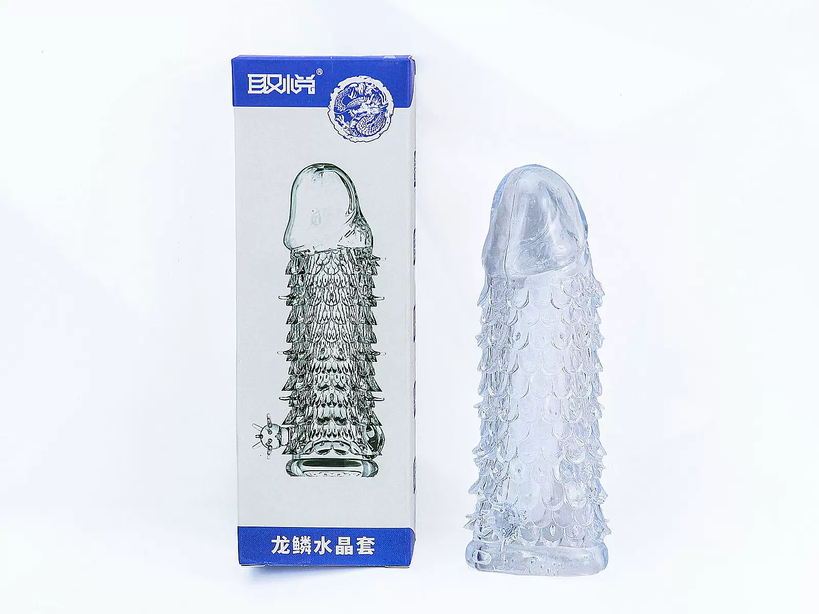 Bao cao su đôn dên tăng kích thước gai nhọn trong suốt BCDC