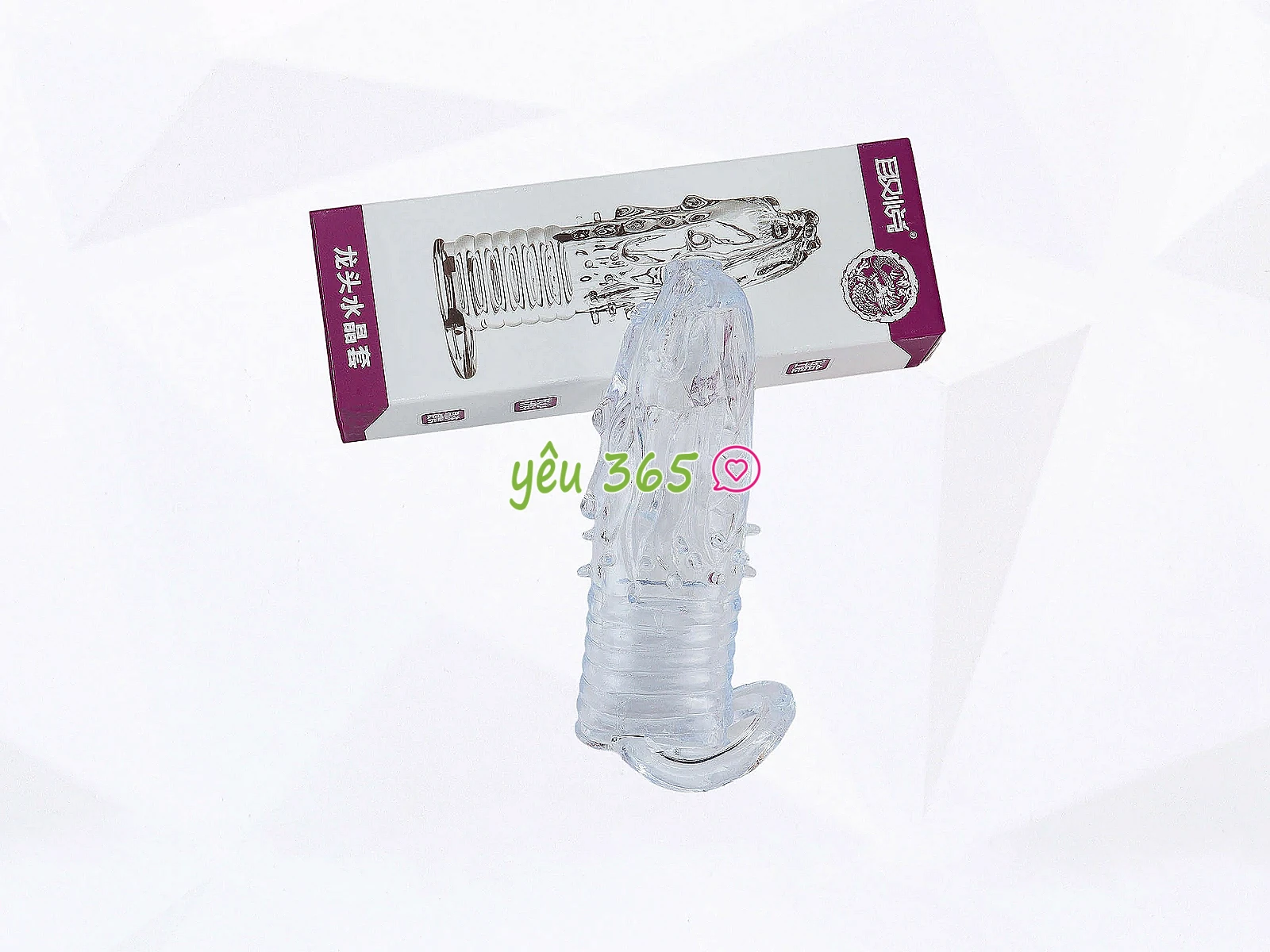 Bao cao su đôn dên đầu lân trong suốt