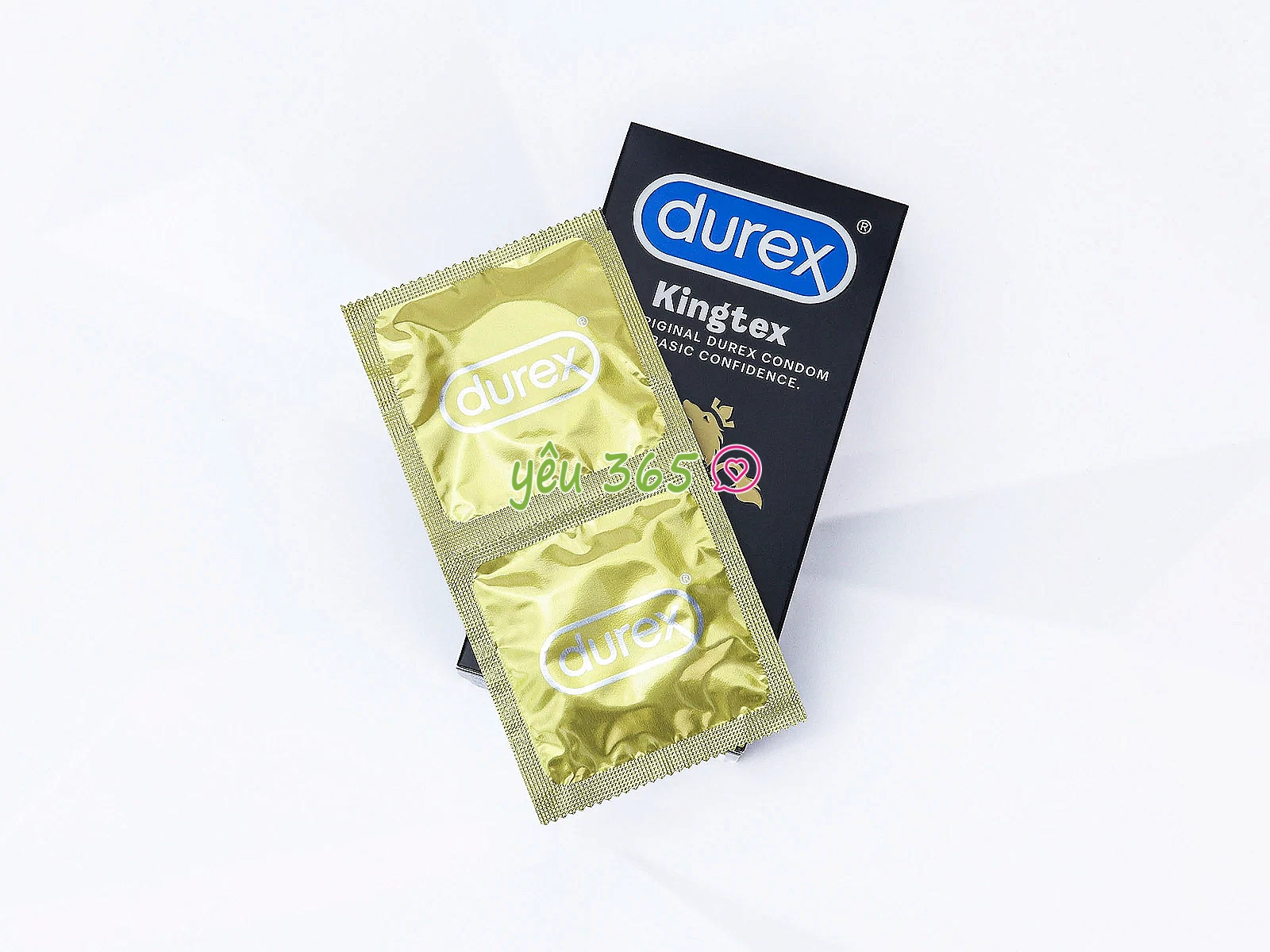 Bao cao su Durex Kingtex 12 bao co giãn tốt giúp tăng sự thoải mái
