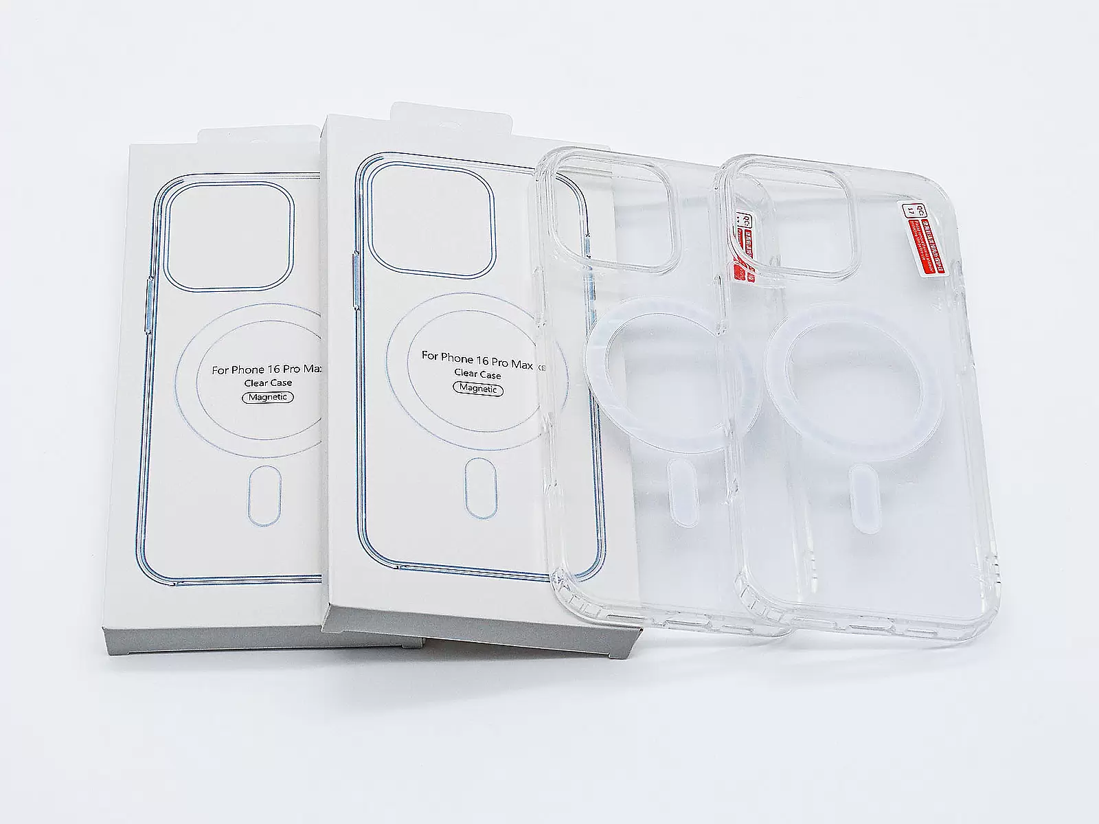 Ốp lưng Clear Case Magnetic trong suốt dành cho iPhone 16 Pro Max