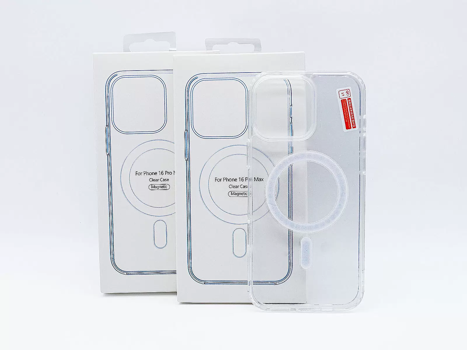 Ốp lưng Clear Case Magnetic trong suốt dành cho iPhone 16 Pro Max