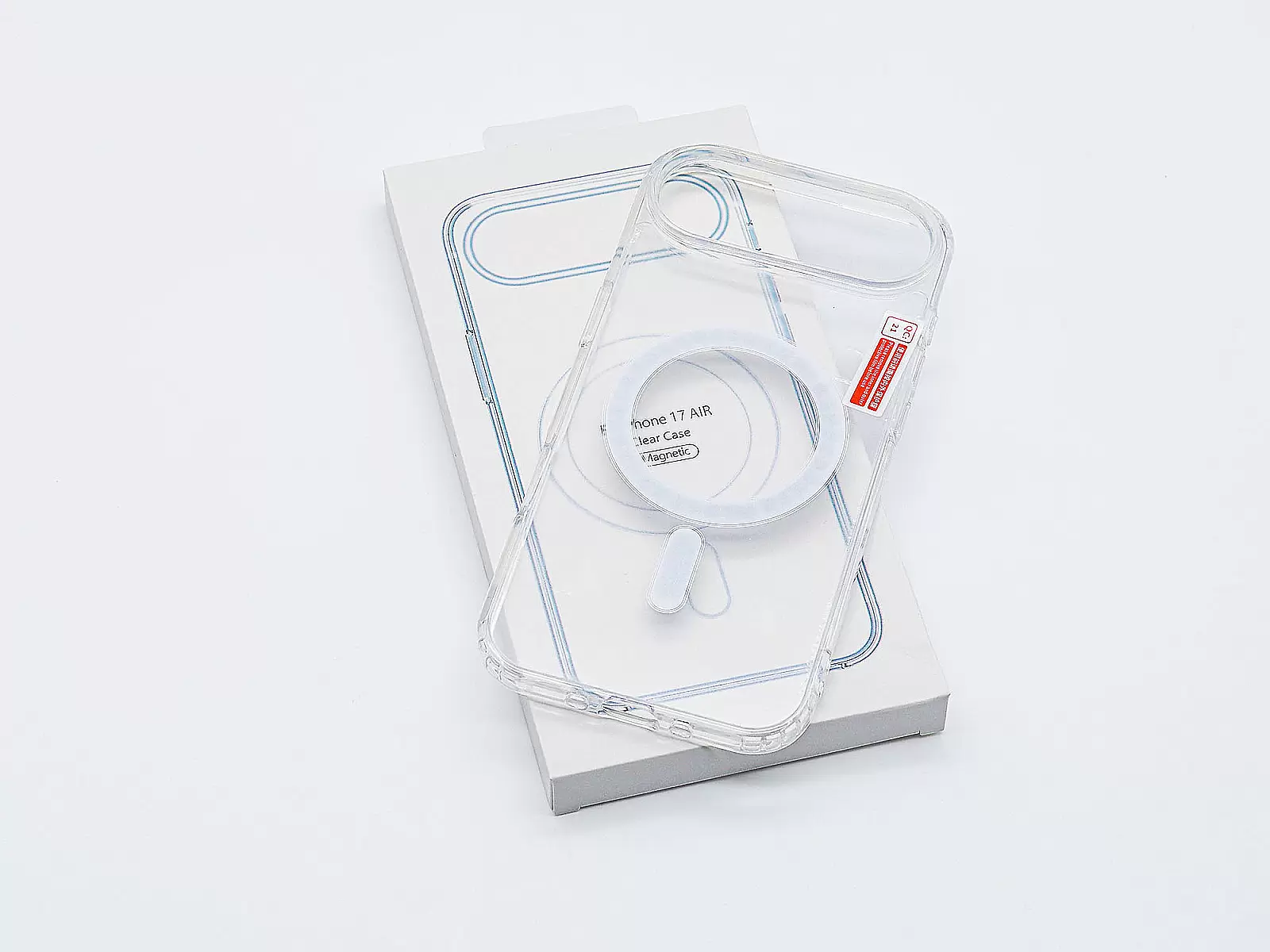 Ốp lưng Clear Case Magnetic trong suốt dành cho iPhone 17 Air