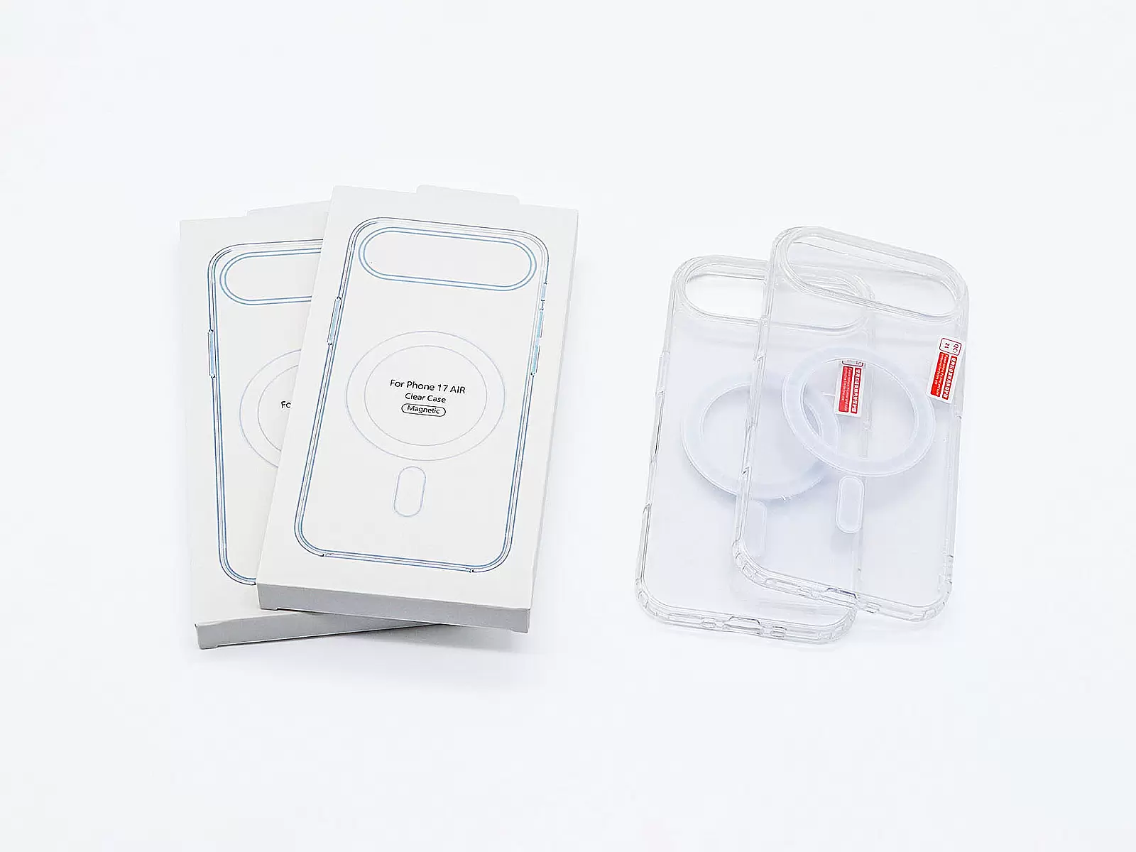 Ốp lưng Clear Case Magnetic trong suốt dành cho iPhone 17 Air