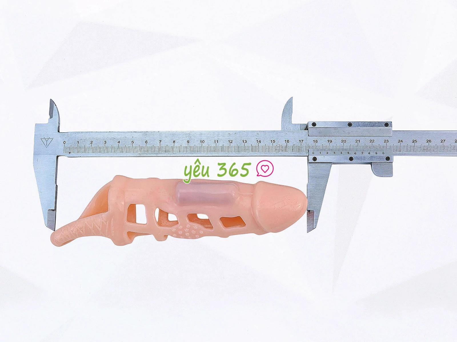 Bao cao su donzen lưới MEN Extension có quai đeo thân rung
