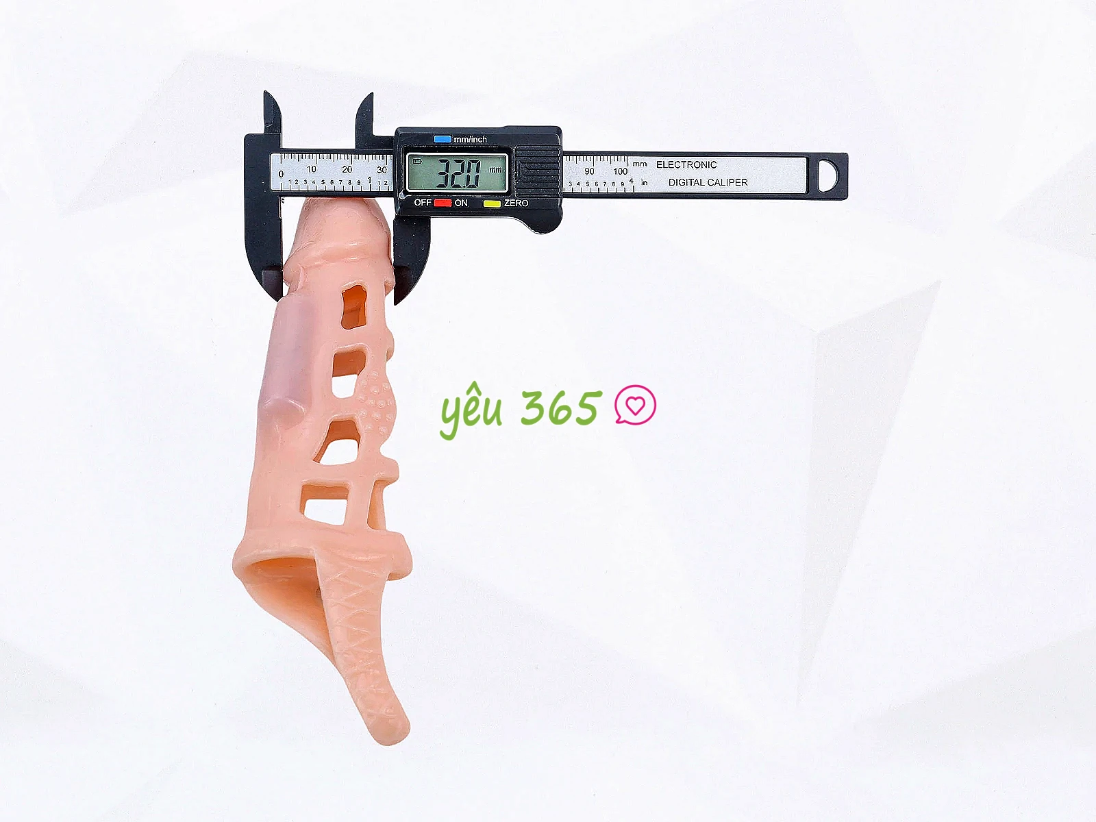 Bao cao su donzen lưới MEN Extension có quai đeo thân rung