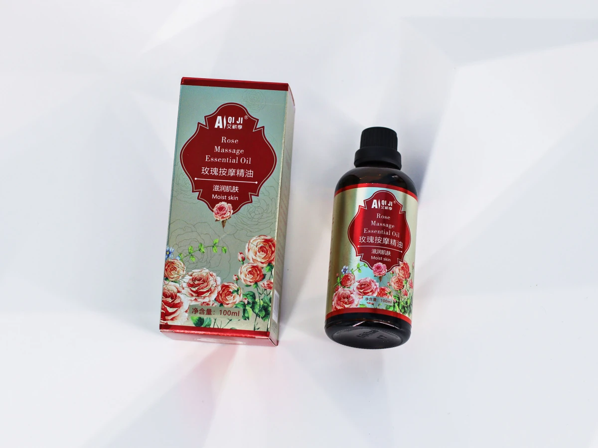 Dầu mát xa toàn thân hương hoa hồng 100ml