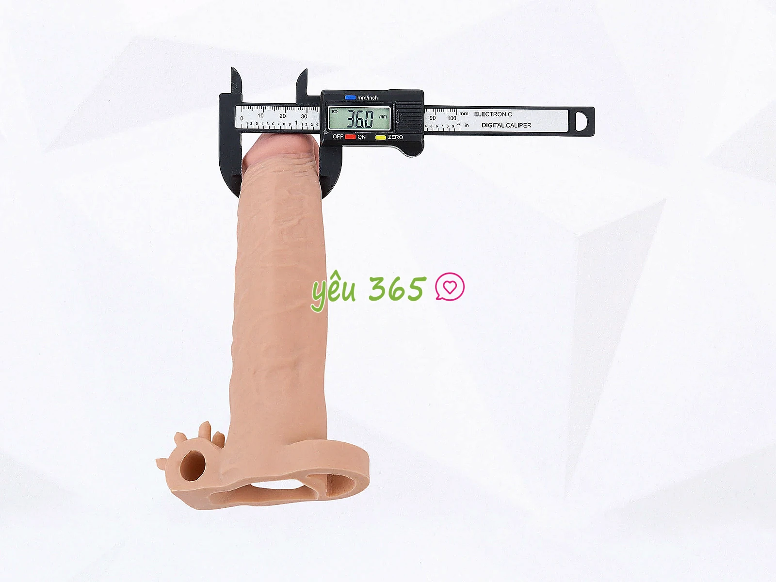 Bao cao su đôn dên Pleasure X-Tender có quai đeo rung gốc