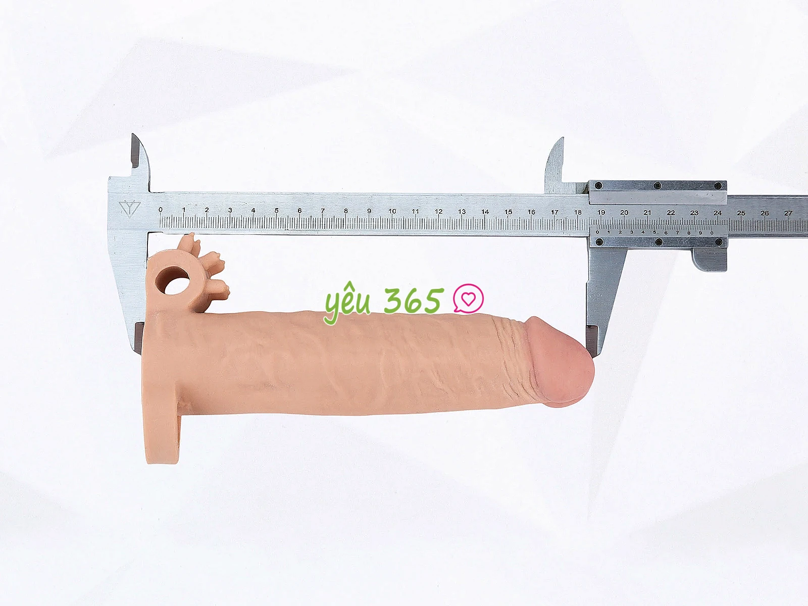 Bao cao su đôn dên Pleasure X-Tender có quai đeo rung gốc