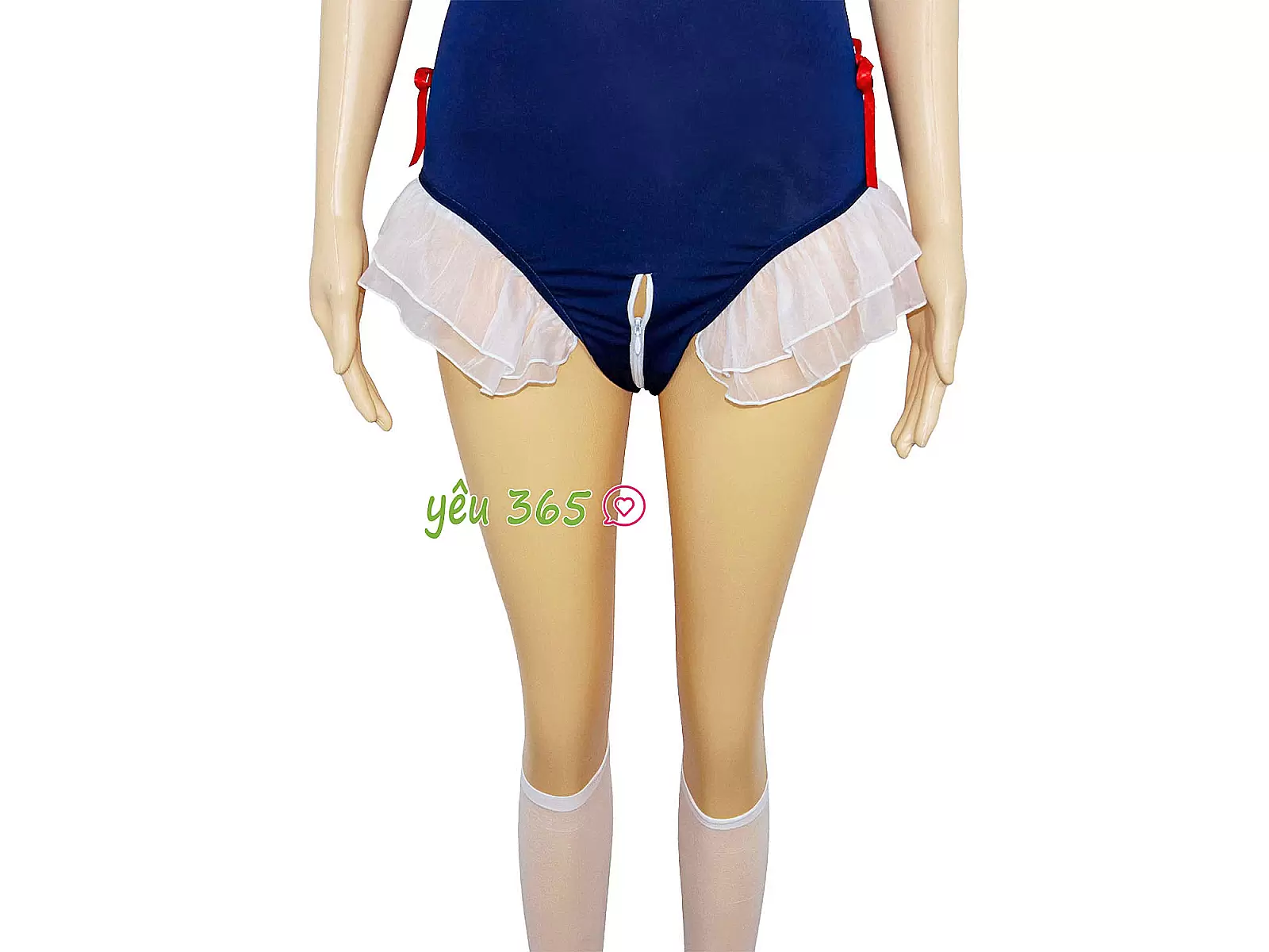 Bộ đồ chơi bạo dâm váy liền thân COSPLAY quyến rũ