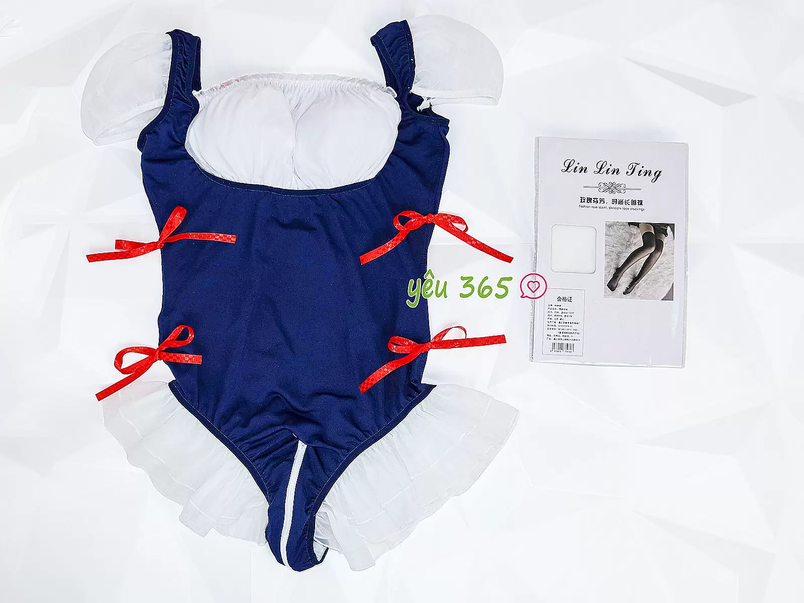 Bộ đồ chơi bạo dâm váy liền thân COSPLAY quyến rũ