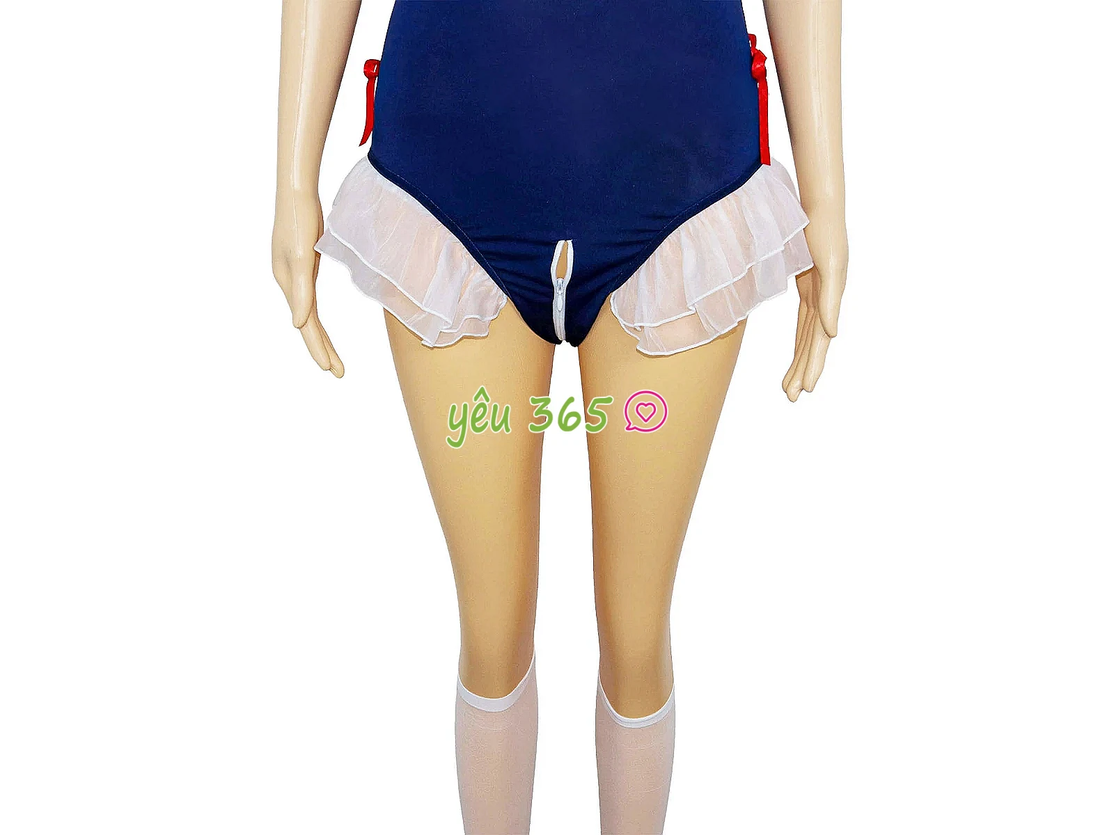 Bộ đồ chơi bạo dâm váy liền thân COSPLAY quyến rũ