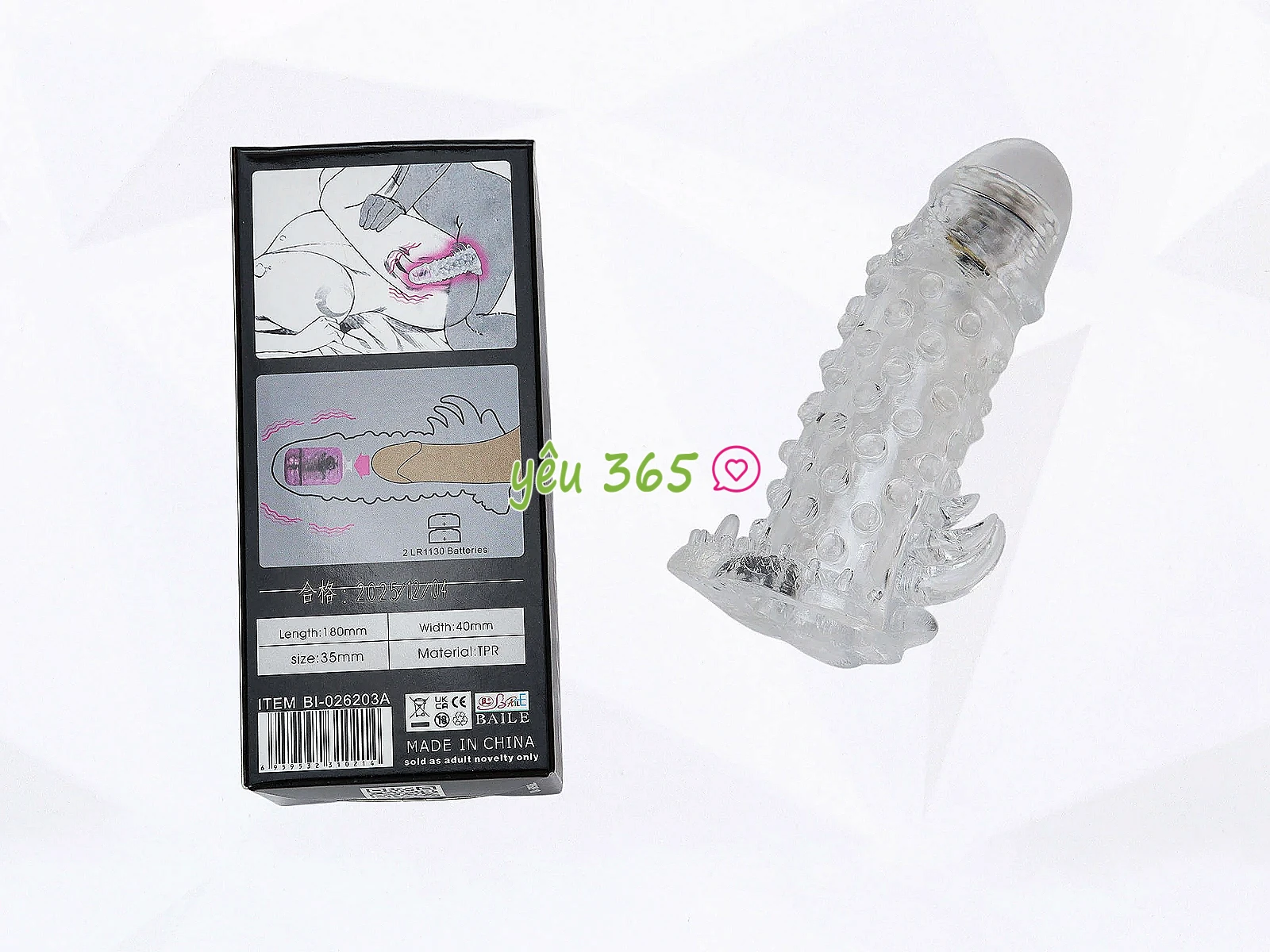 Bao cao su donzen bi Brave Man B6203A