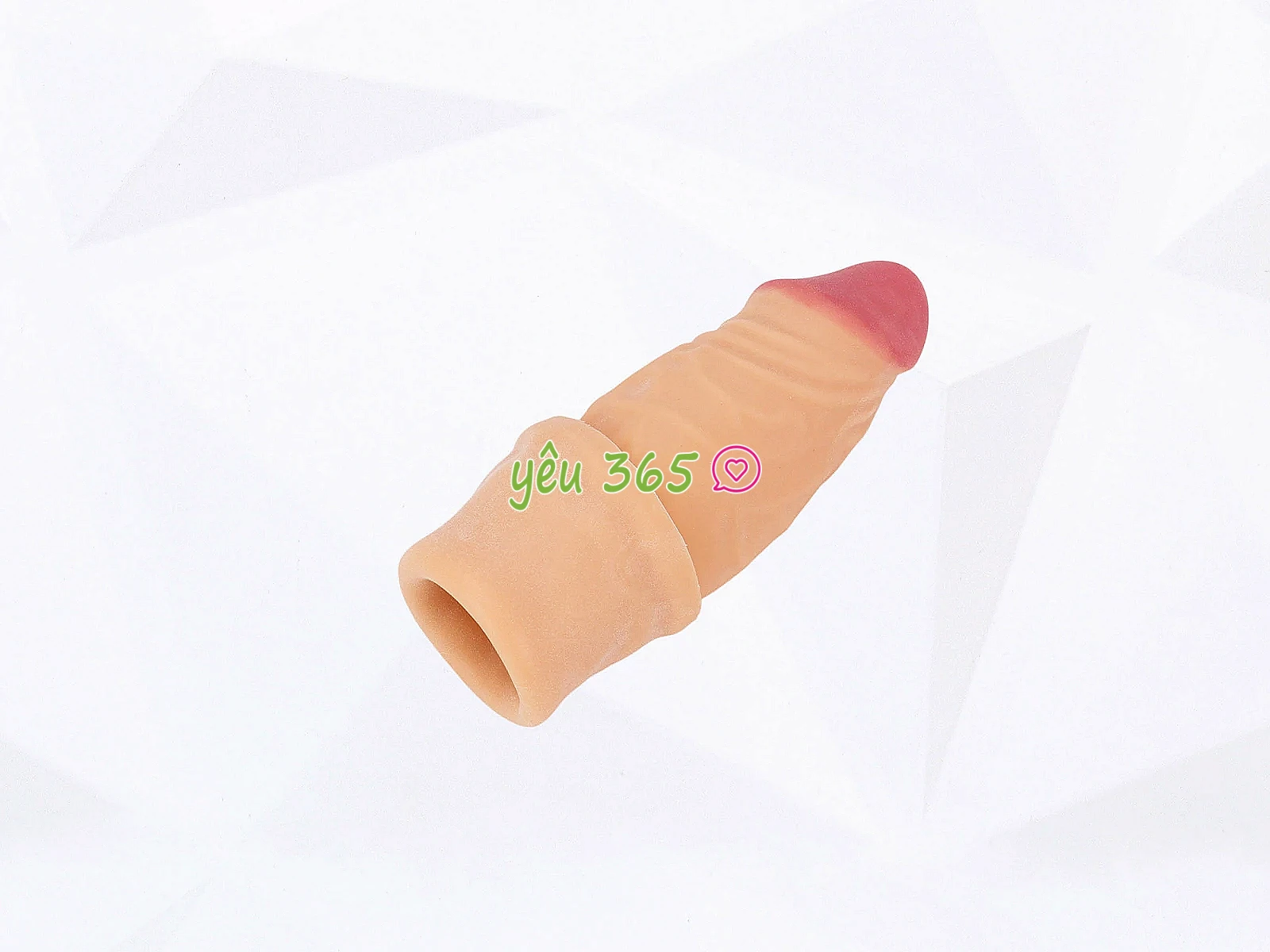 Bao cao su đôn dên Max Man thiết kế tăng kích thước 30mm