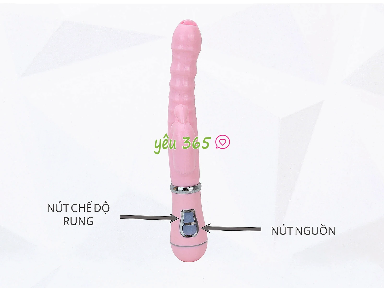 Dương vật giả đa năng 3 đầu nhiều chế độ rung