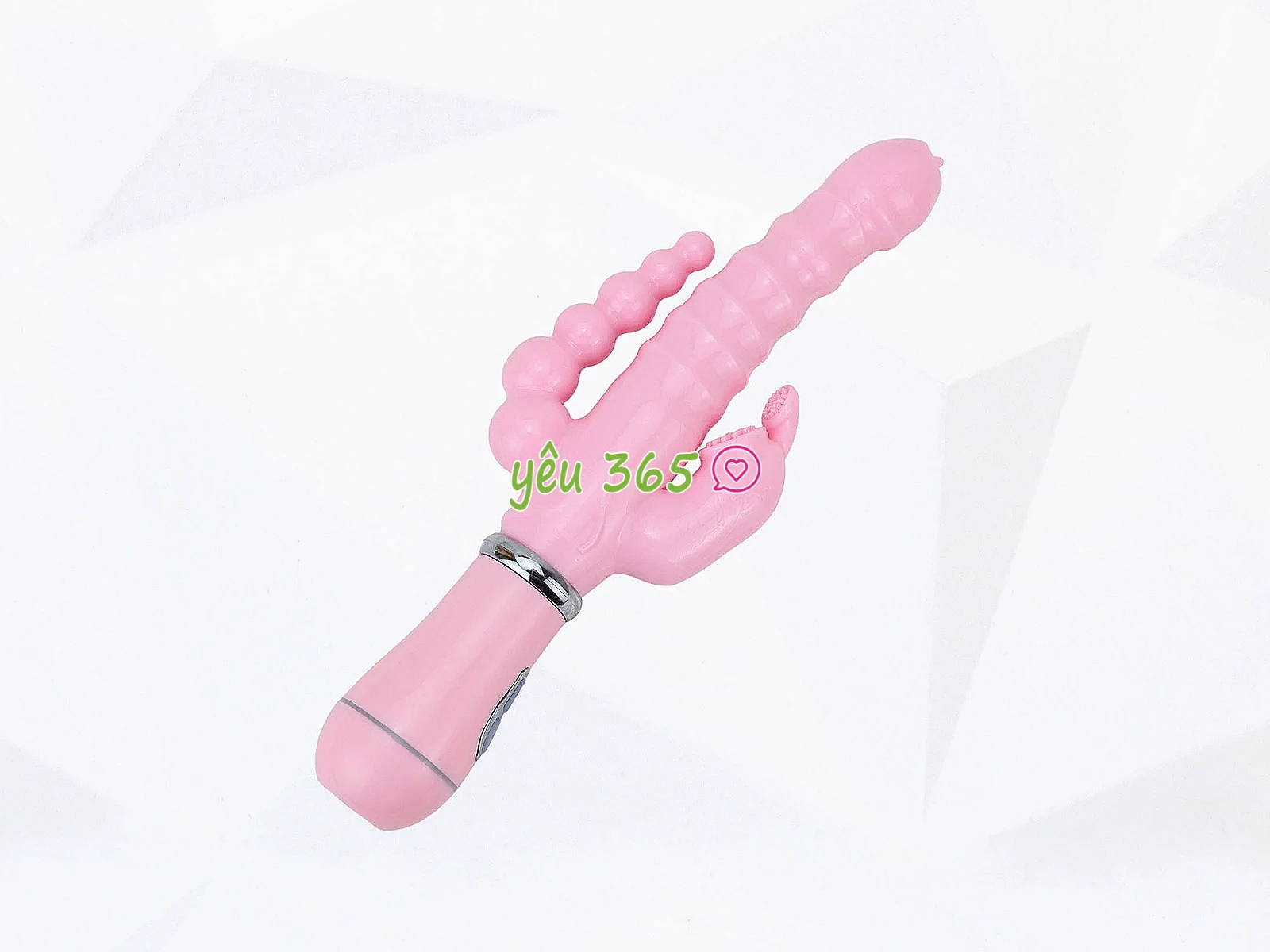 Dương vật giả đa năng 3 đầu nhiều chế độ rung