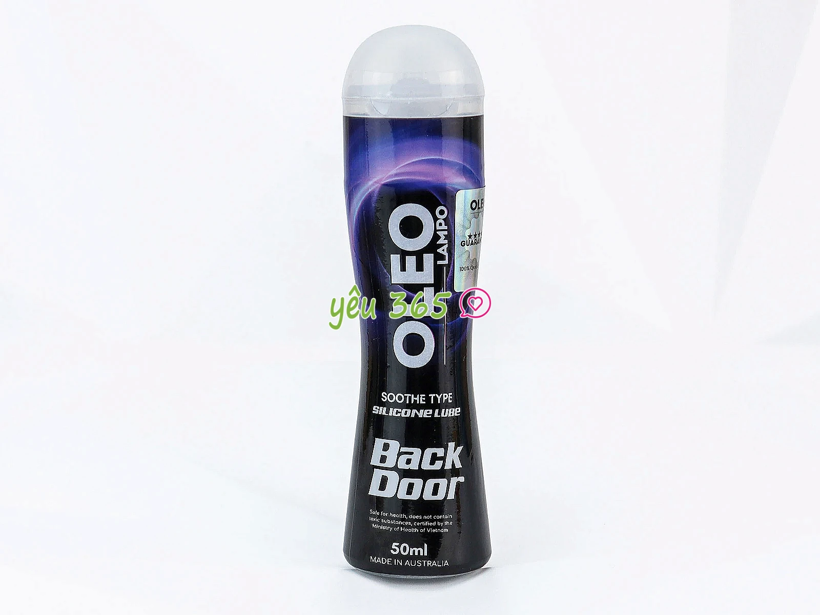 Gel bôi trơn OLEO Back Door giữ ẩm tốt và độ bám lâu mang đến cảm giác tự nhiên