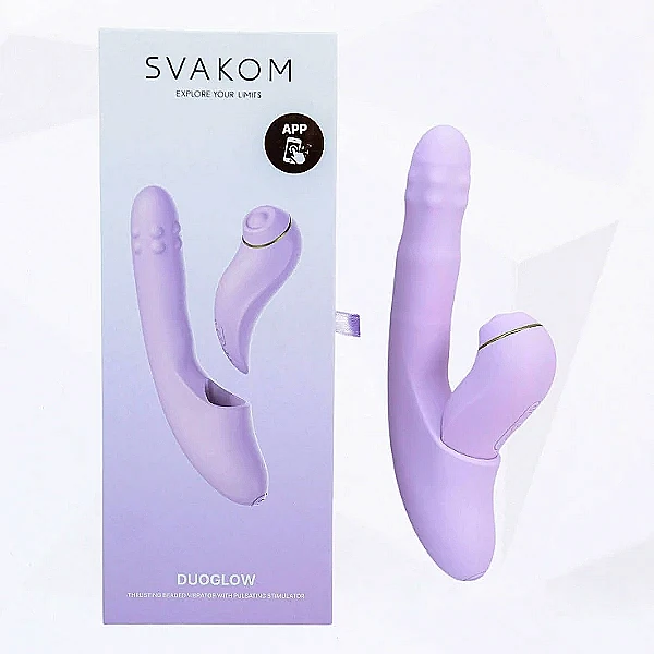 Máy massage điểm G Svakom Duoglow đa năng điều khiển từ xa qua App