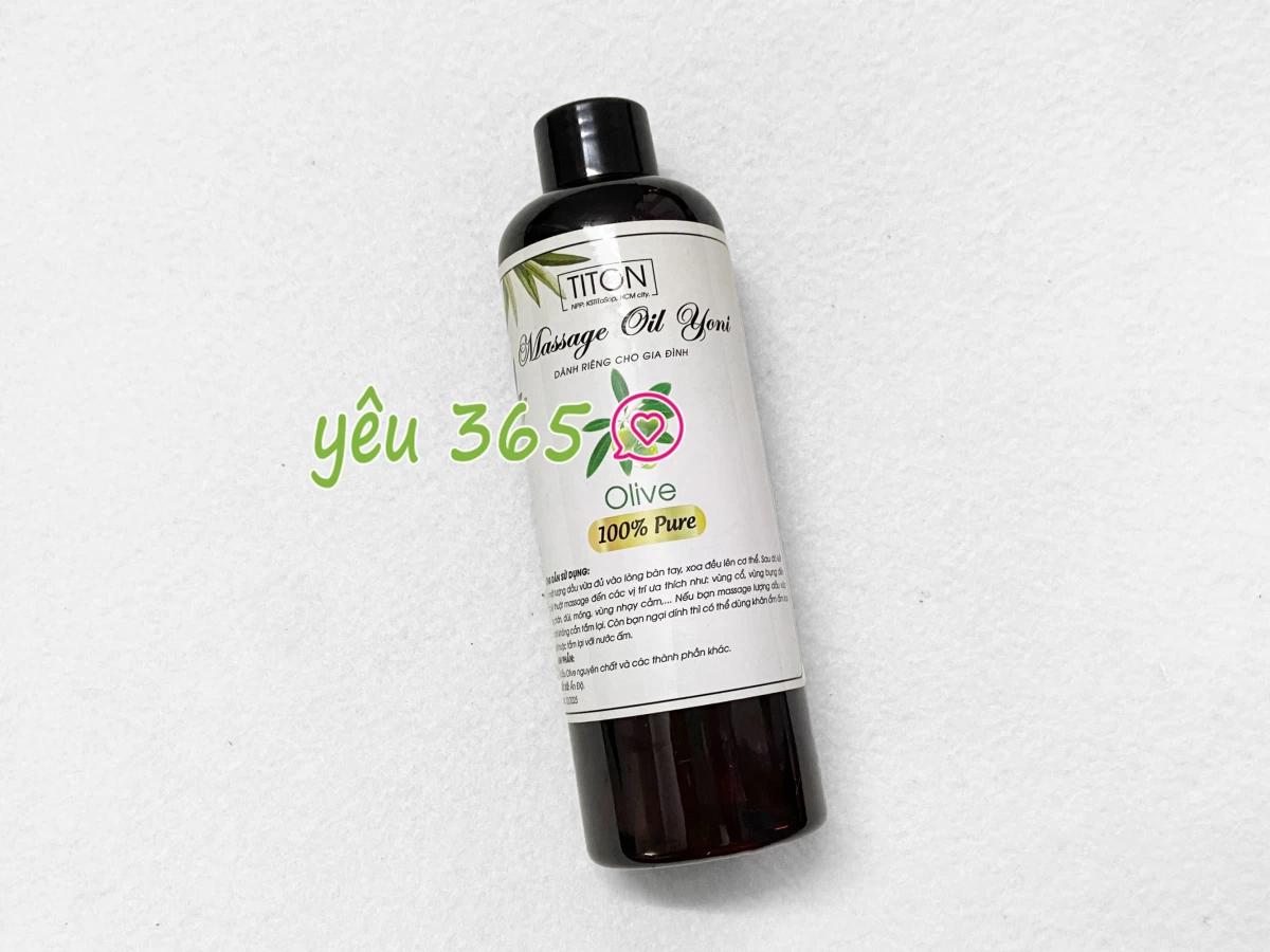 Dầu Massage Yoni-Body Olive không mùi 250ml