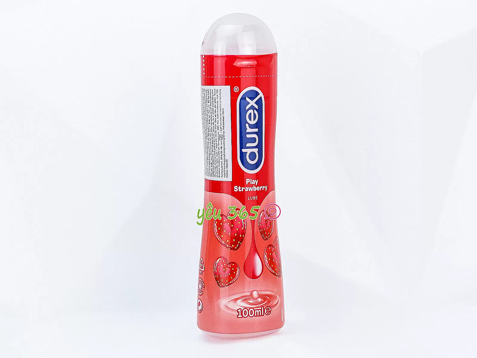 Gel bôi trơn DUREX Play Saucy Strawberry gốc nước mềm mịn giúp tạo cảm giác tự nhiên